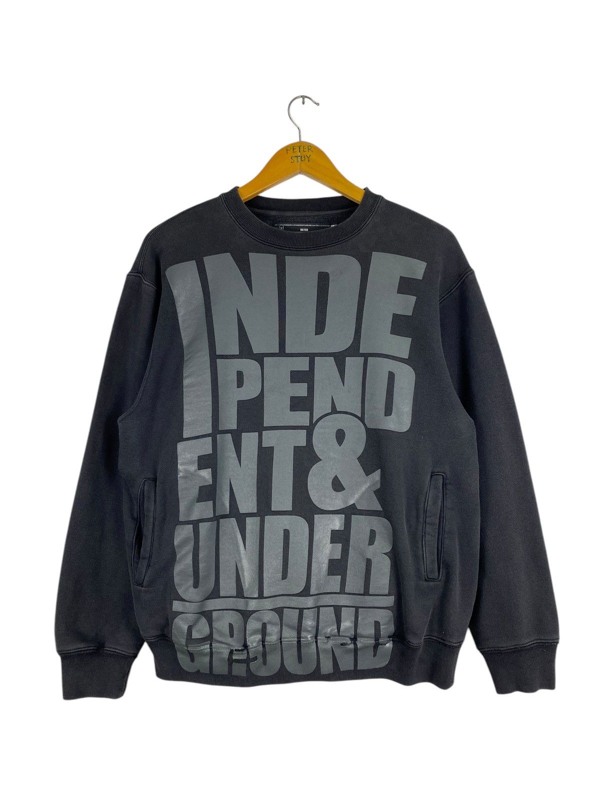 Independent Trading Co. × Italia Independent Vintage Independent & Underground Sweatshirt Size US XL / EU 56 / 4 - 1 Thumbnail