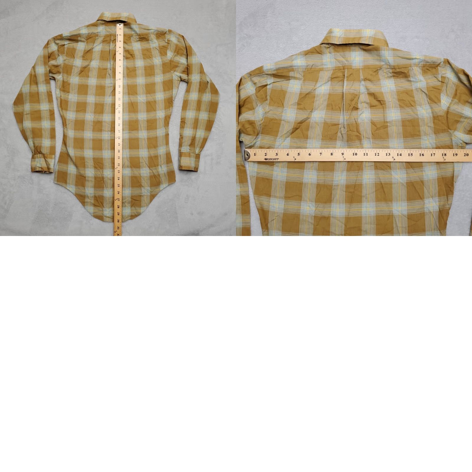 Vintage VINTAGE Braidburn Shirt Mens S Brown Plaid Tapered Long Sleeve Permanent Press Shirt Mens S Brown Plaid Tapered Long Sleeve Permanent Press Size US S / EU 44-46 / 1 - 8 Thumbnail