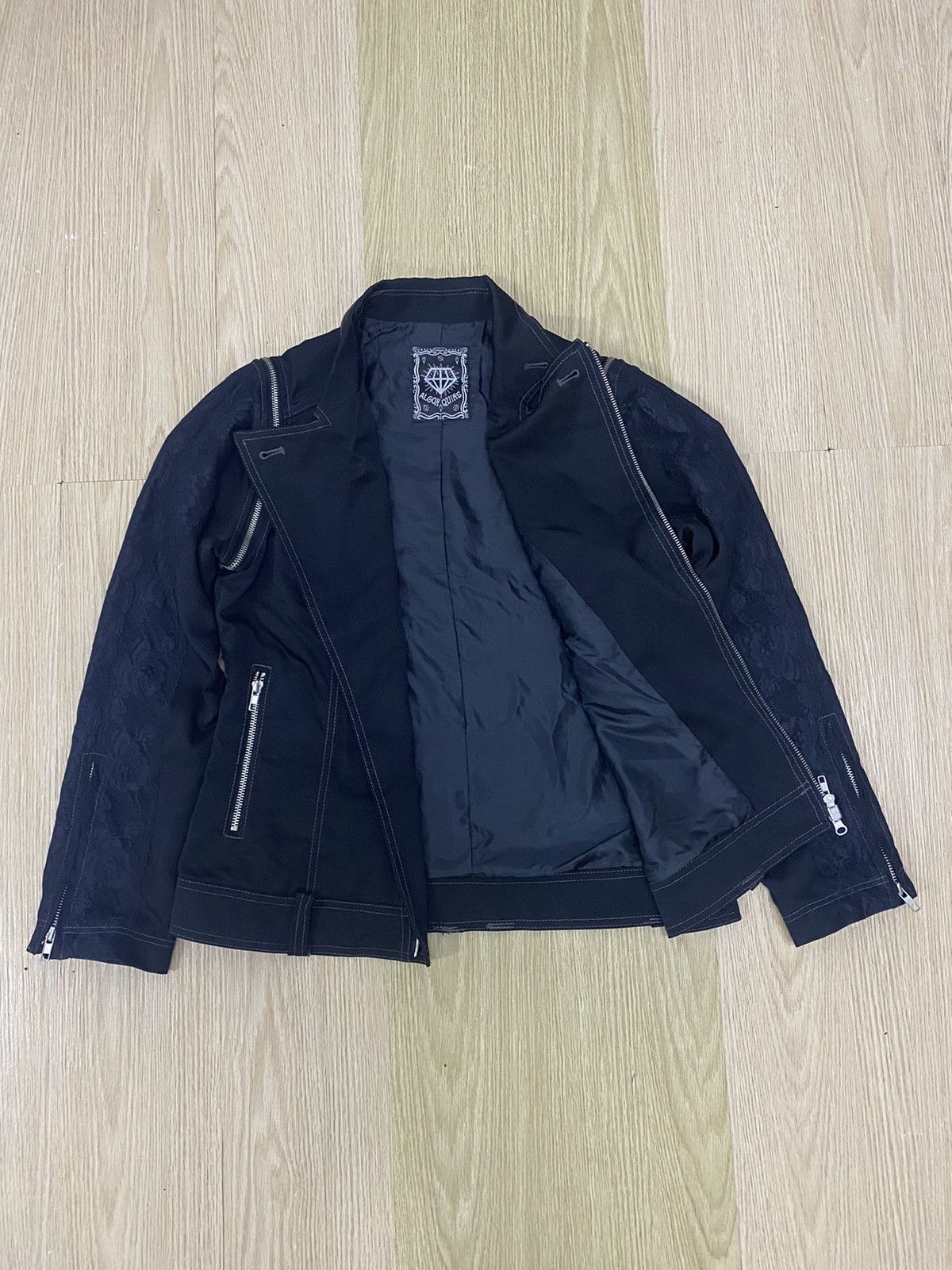 Japanese Brand × Seditionaries Algonquins mesh skull logo punk jacket Size M / US 6-8 / IT 42-44 - 3 Thumbnail