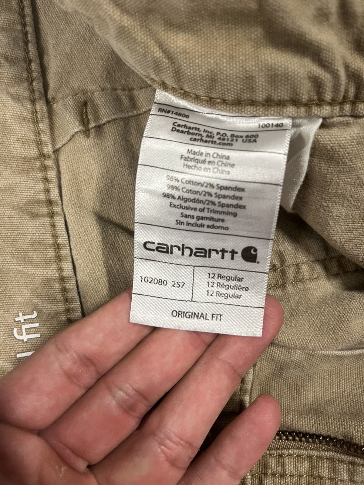 Carhartt × Vintage Vintage Carhartt Khakis Size US 33 - 4 Thumbnail