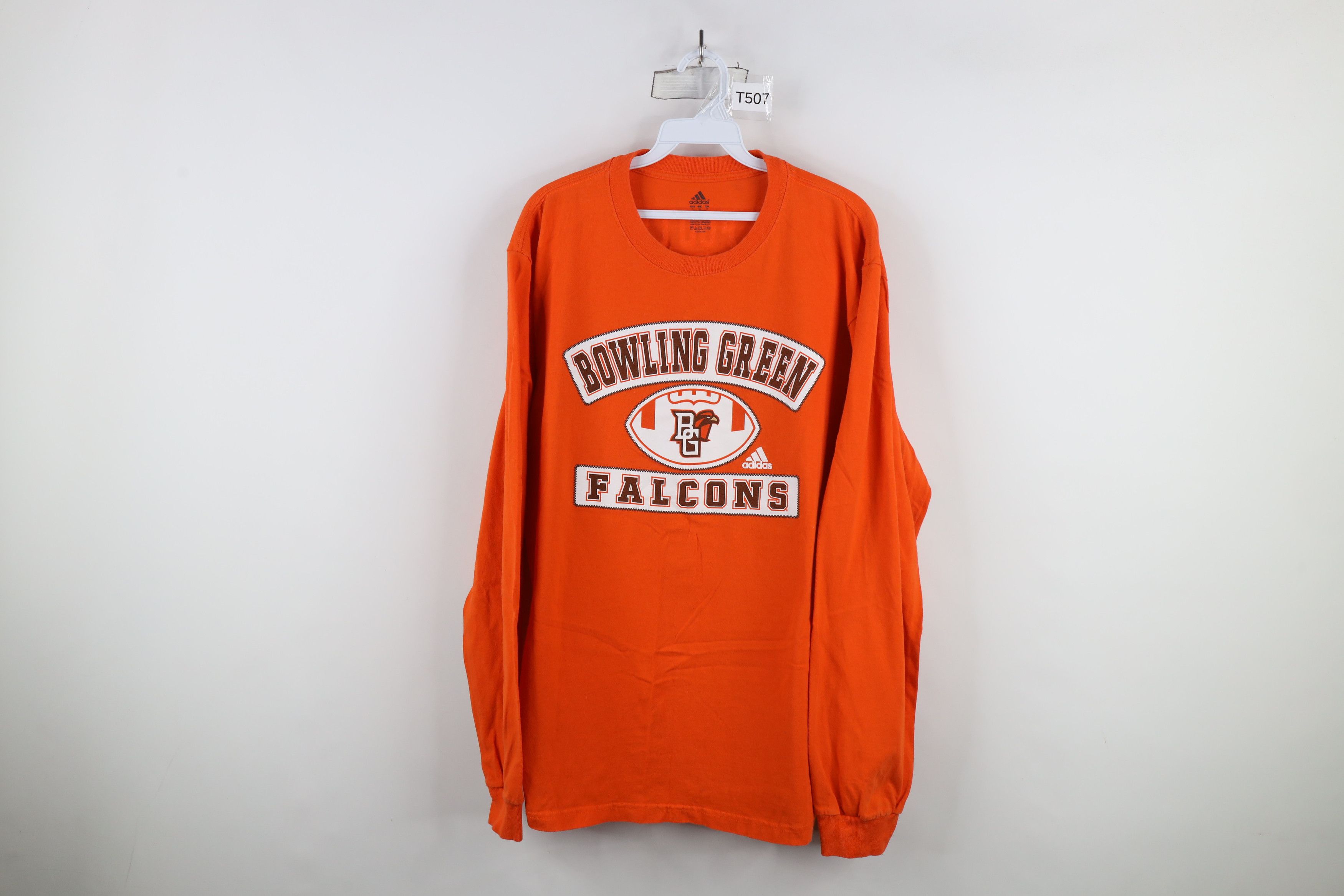 Adidas × Vintage Vintage Adidas Green State University Football T-Shirt Size US XL / EU 56 / 4 - 1 Thumbnail