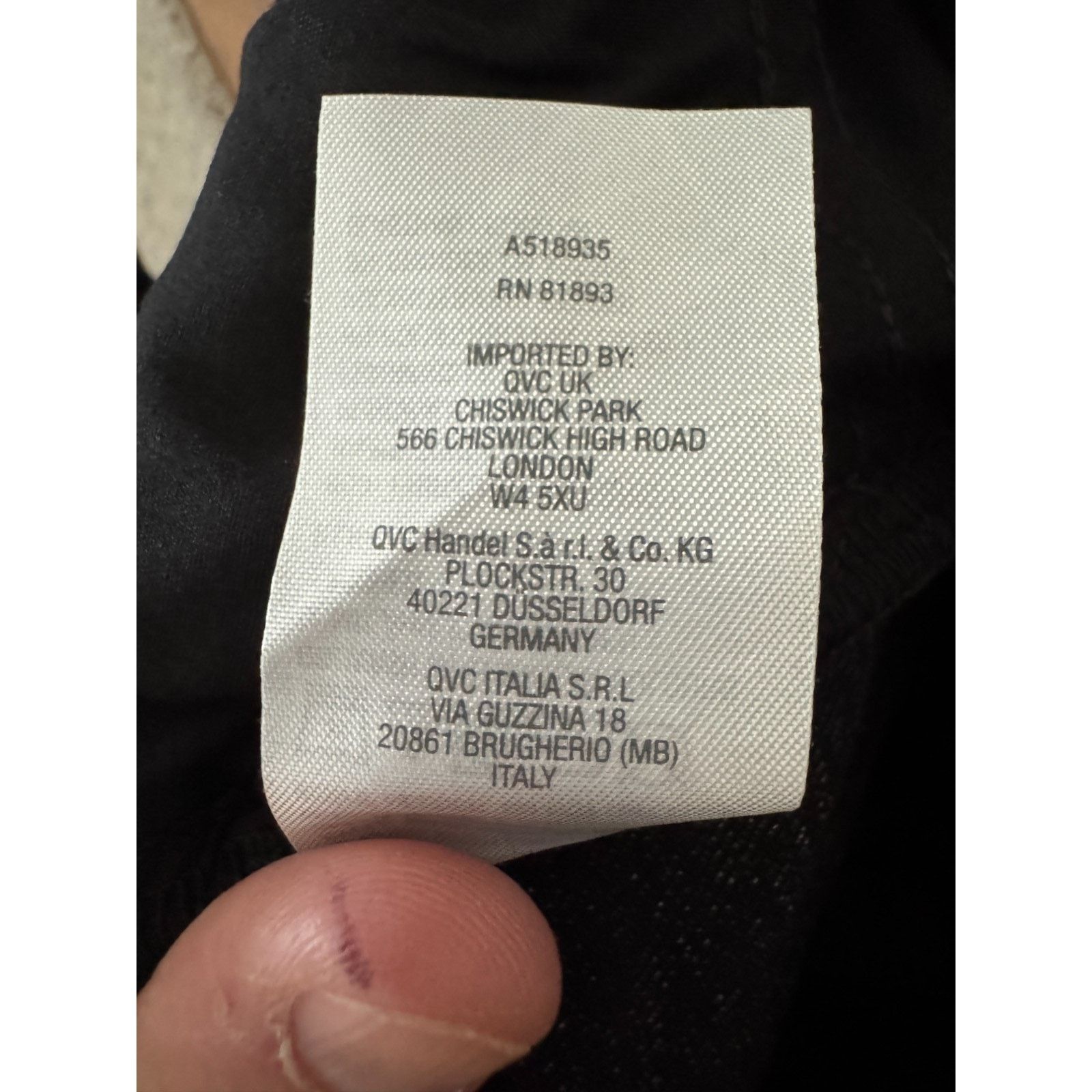 Other ALL WORTHY Black Stretch Jeans P 24W 26W 28W Cotton Blend Size 39" - 11 Thumbnail