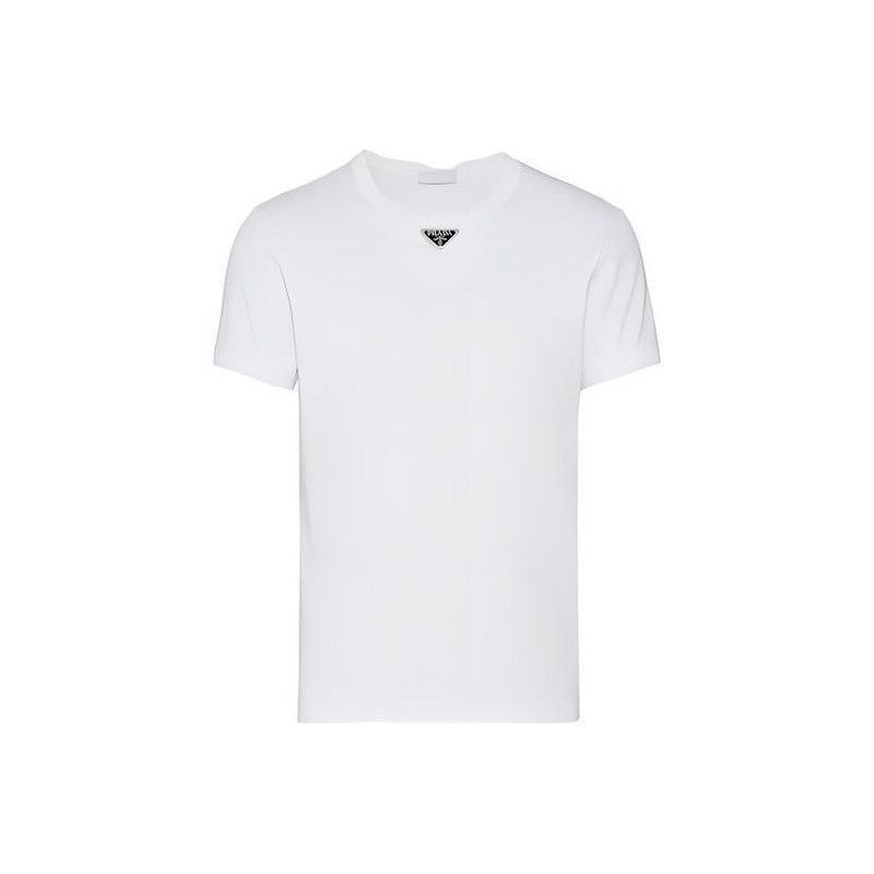 Prada PRADA SS23 White Short Sleeve TShirt-2506 Size US L / EU 52-54 / 3 - 6 Thumbnail