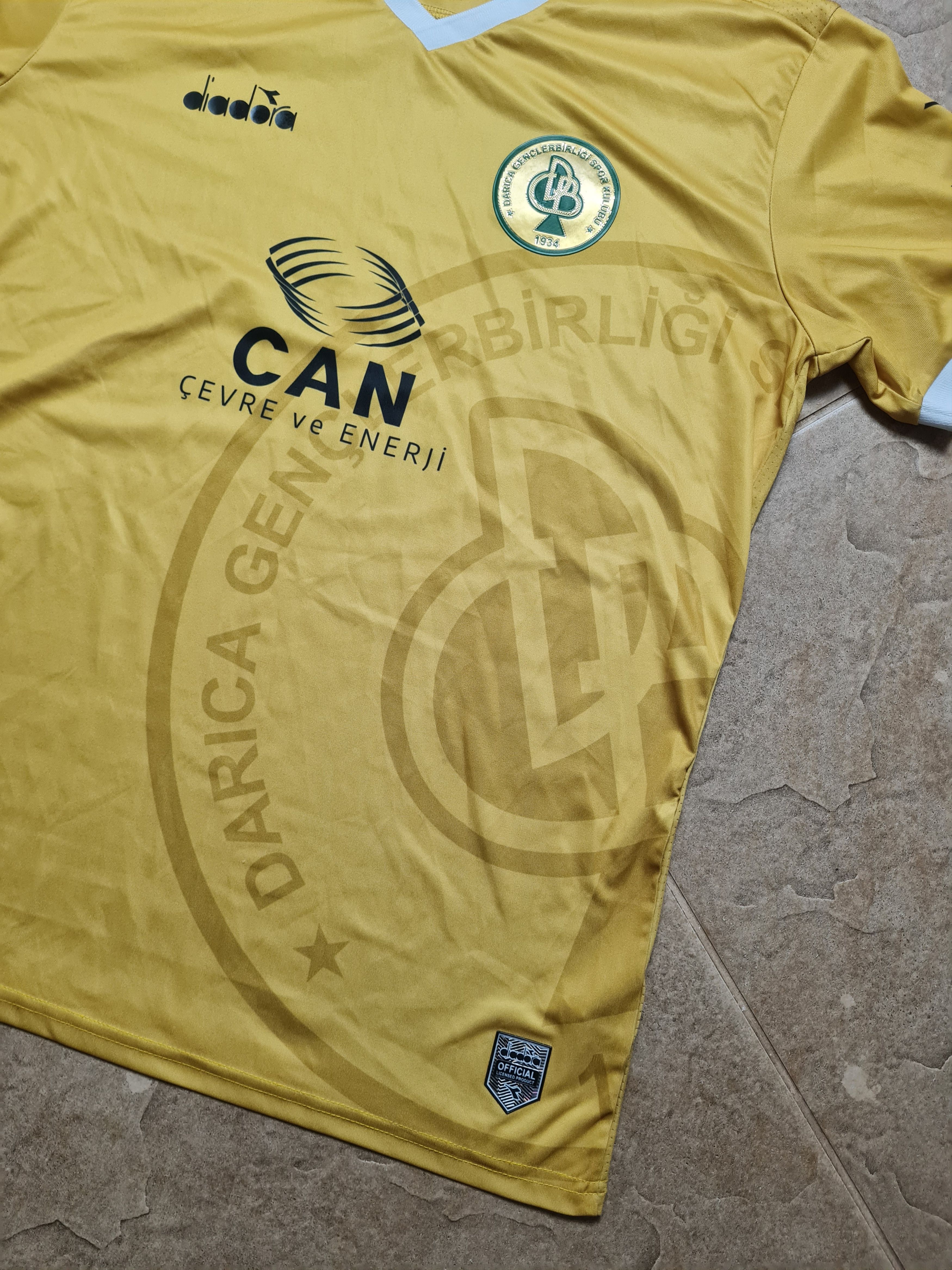 Diadora Football Jersey Diadora Darica Genclerbirligi 2021 Away Size US L / EU 52-54 / 3 - 11 Thumbnail