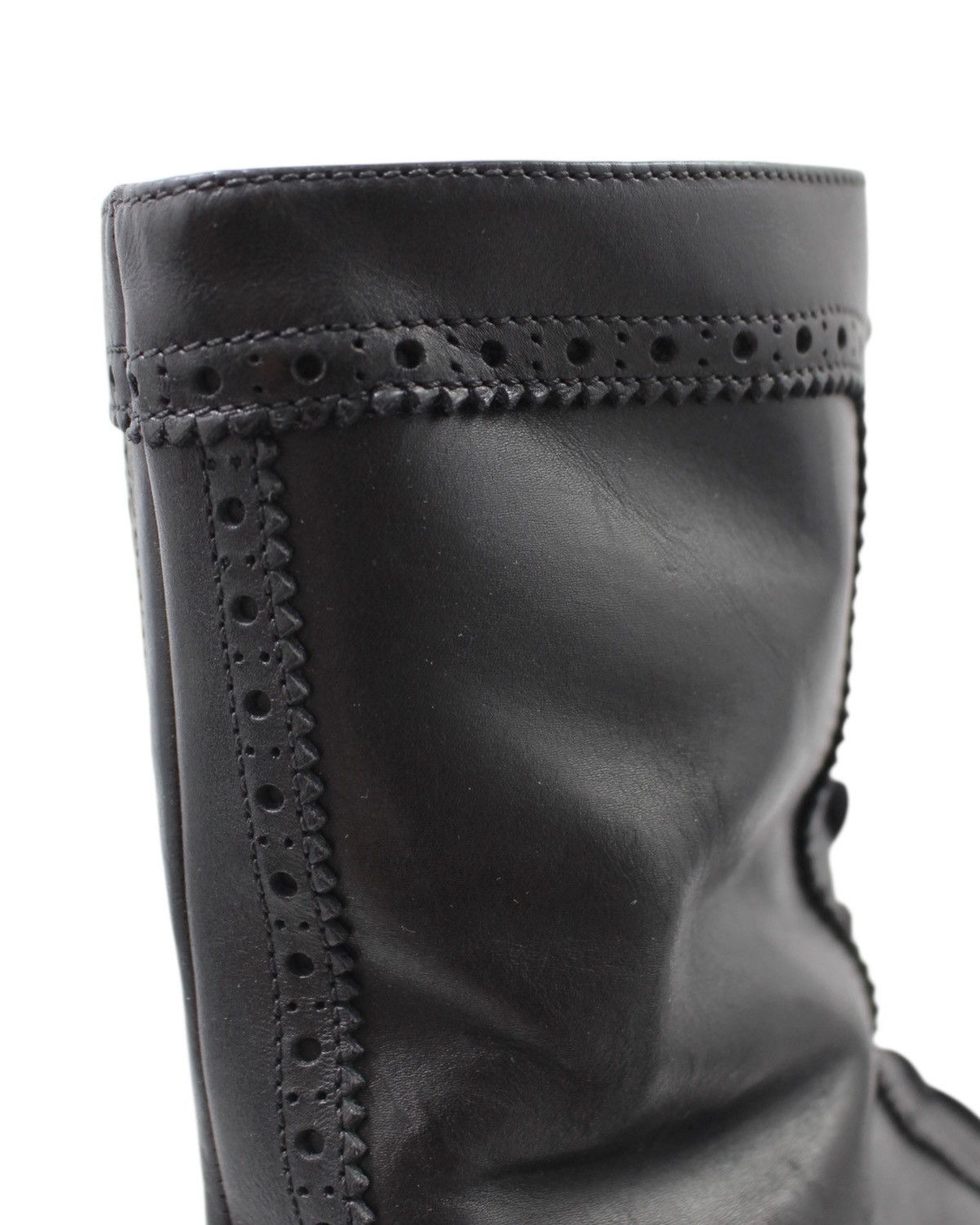 Roberto Cavalli 2000S ROBERTO CAVALLI MILITARY BROGUE ZIP BOOTS Size US 12 / EU 45 - 8 Thumbnail