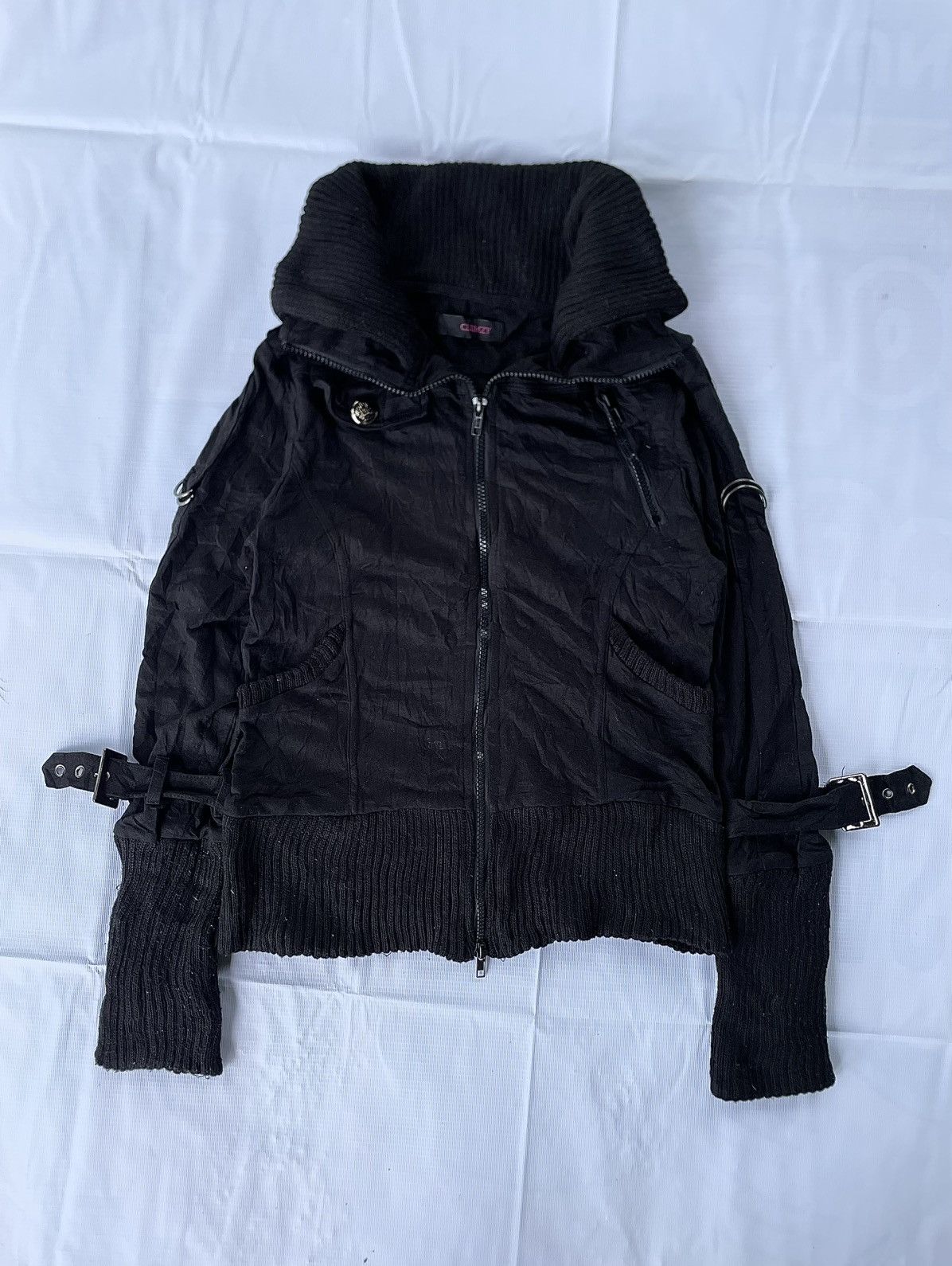 Japanese Brand Japanese Brand Clumzy Bono Le Grande Bleu Bondage Jacket Size US S / EU 44-46 / 1 - 2 Thumbnail
