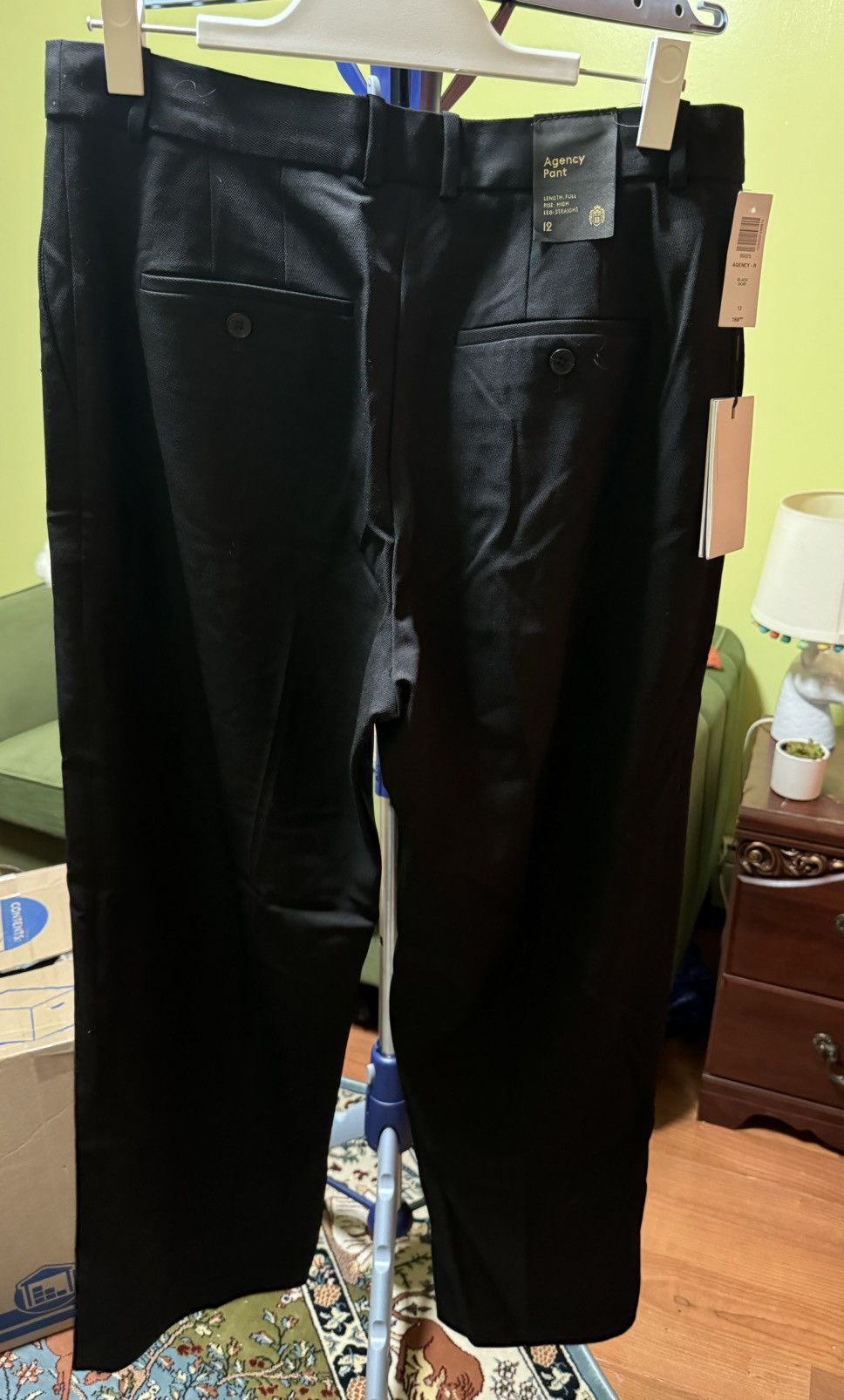 Aritzia Babaton Agency Pant Wool trousers 12 NWT!! Size 34" / US 12 / IT 48 - 5 Thumbnail
