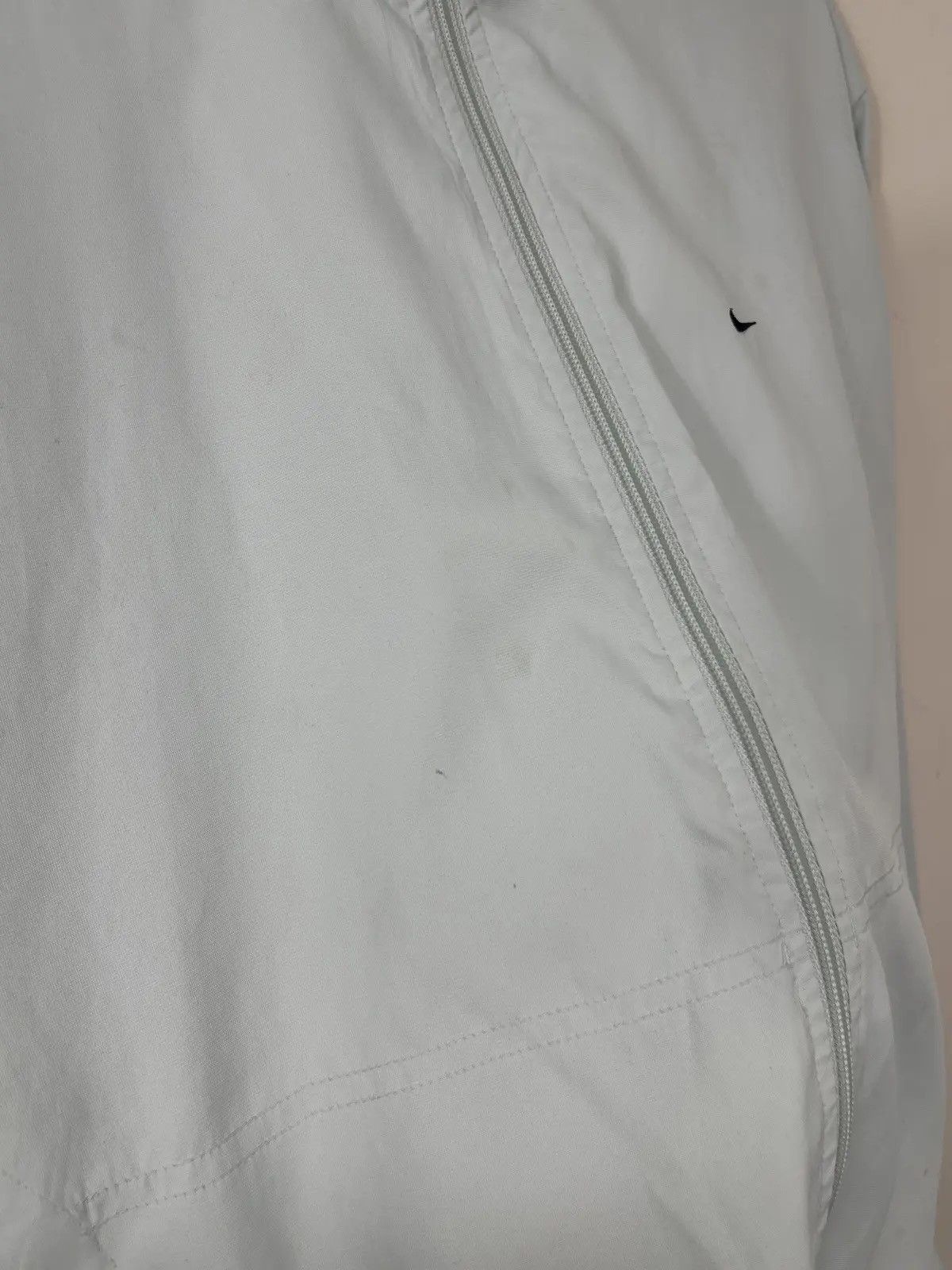 Nike × Vintage Vintage Nike Y2K Light Blue Retro Hype Nylon Track Jacket Size US XL / EU 56 / 4 - 7 Thumbnail