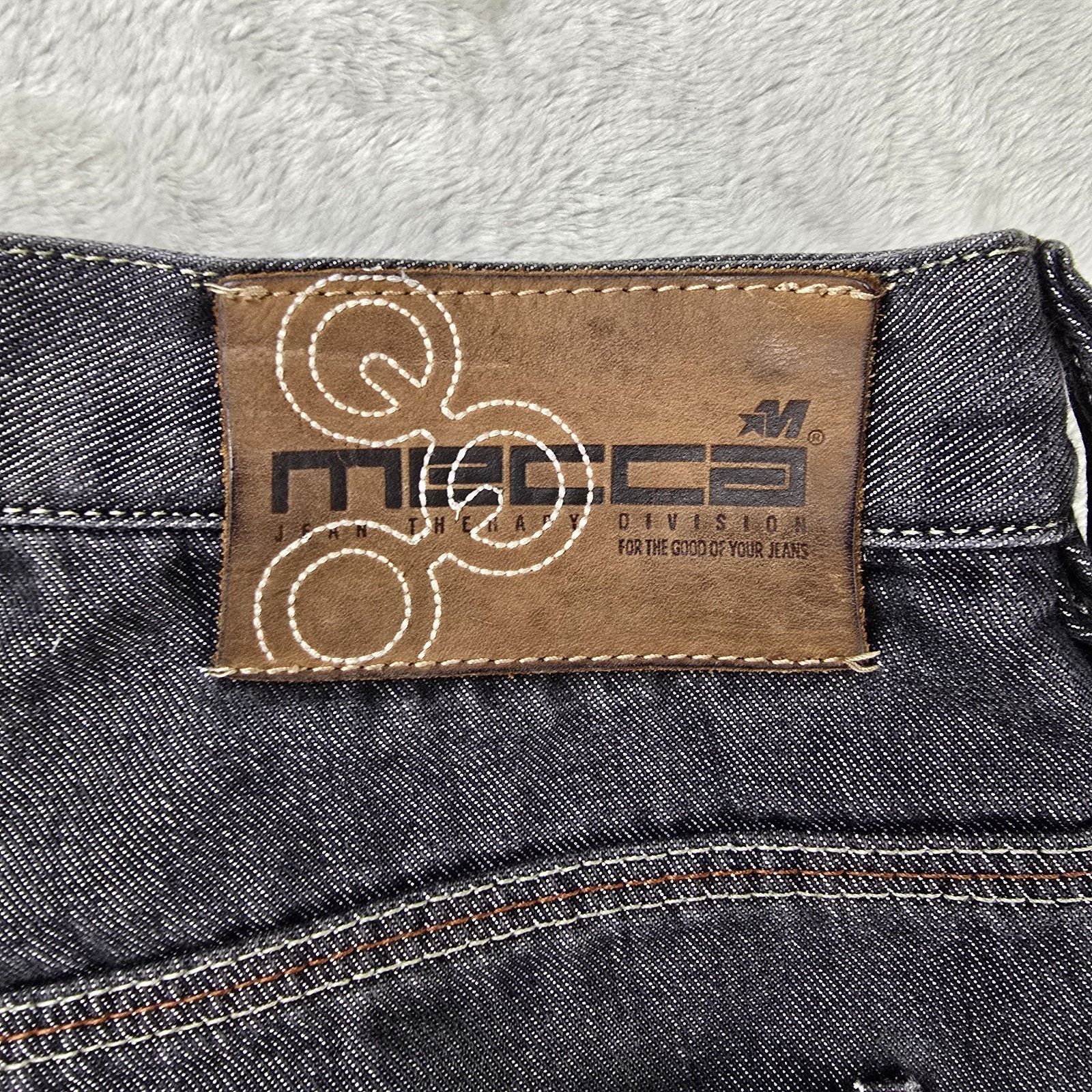 Mecca Vtg Mecca Jeans Mens 38 (Fits36x33) Baggy Chore Pocket Y2K Size US 36 / EU 52 - 12 Thumbnail