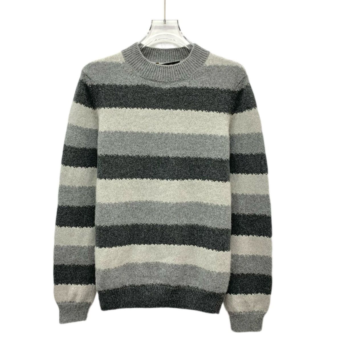 Loro Piana Loro Piana Block Striped Long Sleeve Knit Sweater K26WX Size L / US 10 / IT 46 - 1 Thumbnail