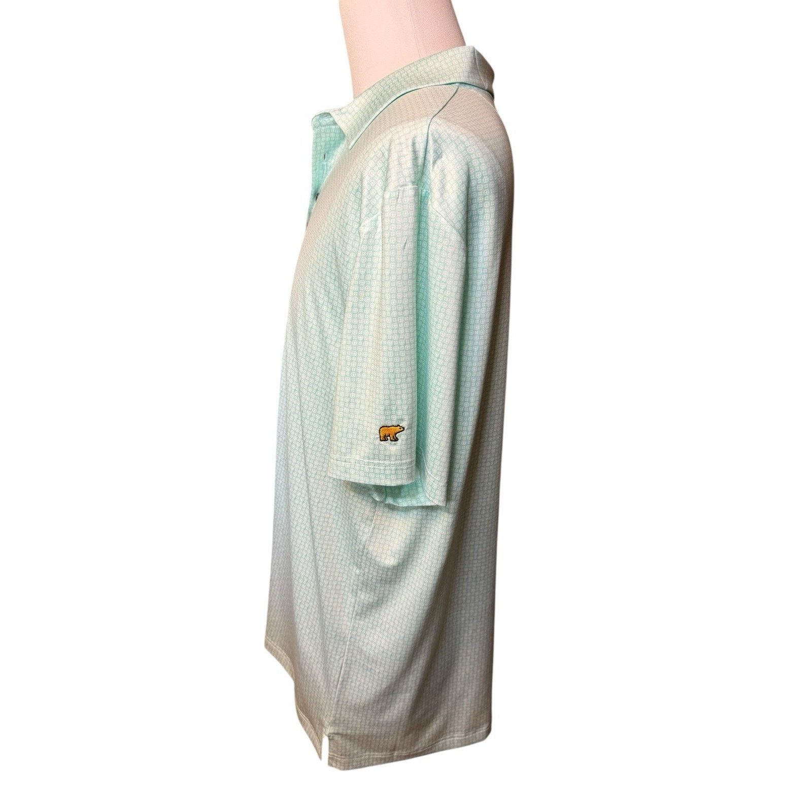 Other Jack Nicklaus NEW Aruba Blue Polo Shirt Collared Size US XL / EU 56 / 4 - 3 Thumbnail