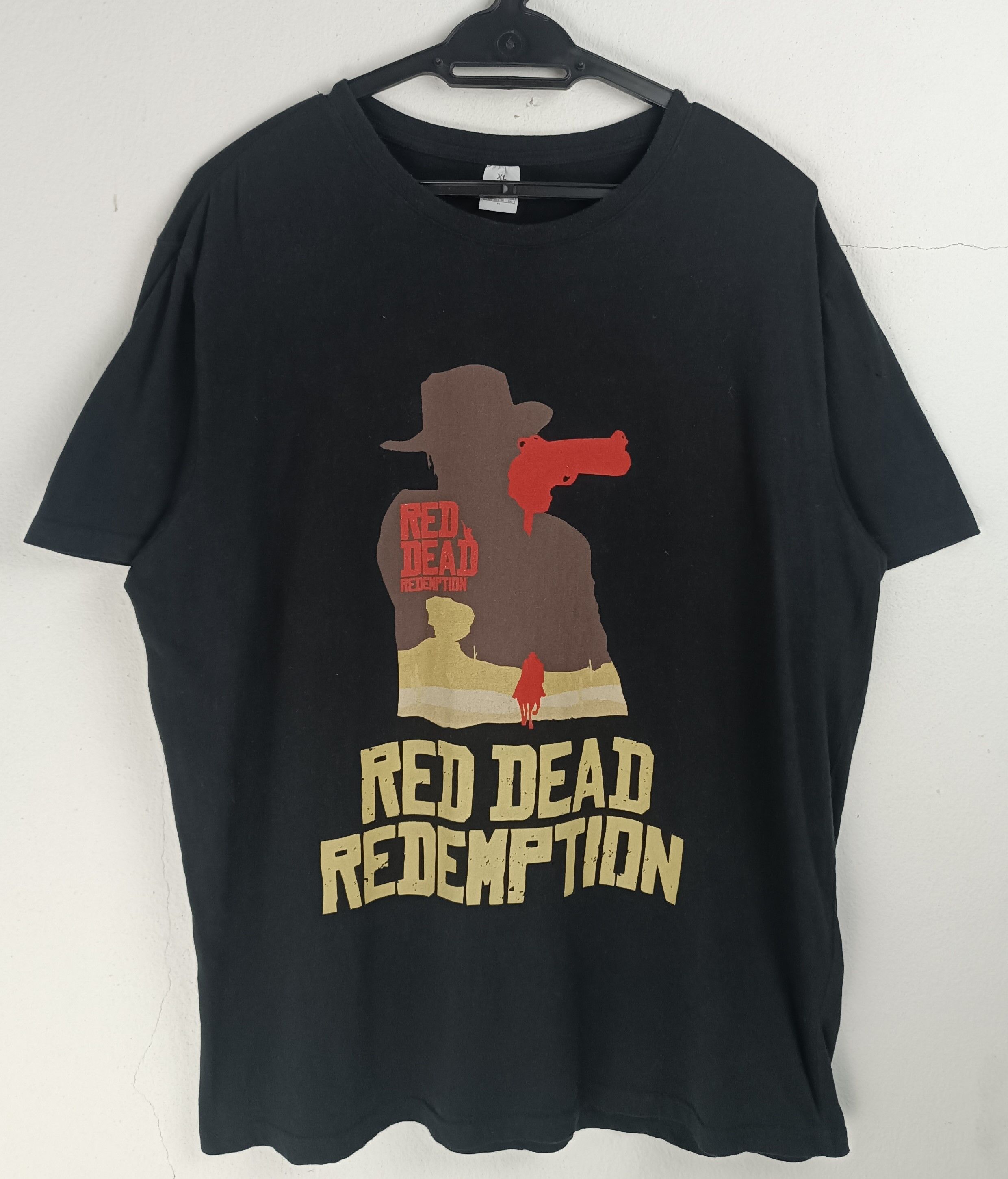 Playstation VINTAGE RED DEAD REDEMPTION TEE GAMES COWBOY ZOMBIE HORROR Size US XL / EU 56 / 4 - 3 Thumbnail