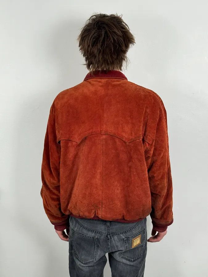 C.P. Company 1990s CP Company Red Suede Leather Jacket Size US M / EU 48-50 / 2 - 3 Thumbnail