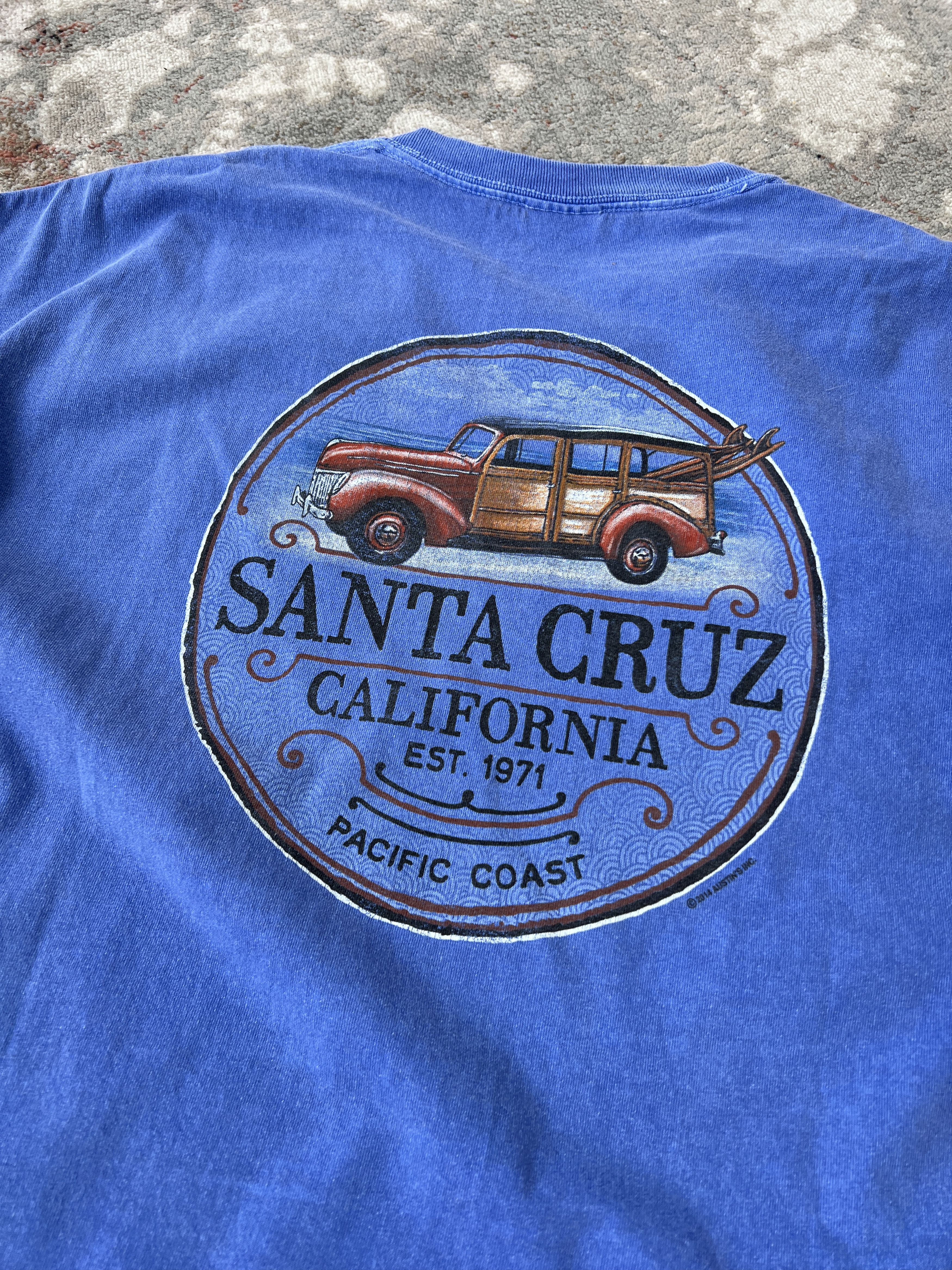 Santa Cruz Skateboards Santa Cruz California Pacific Coast Tee Size US XXL / EU 58 / 5 - 6 Thumbnail