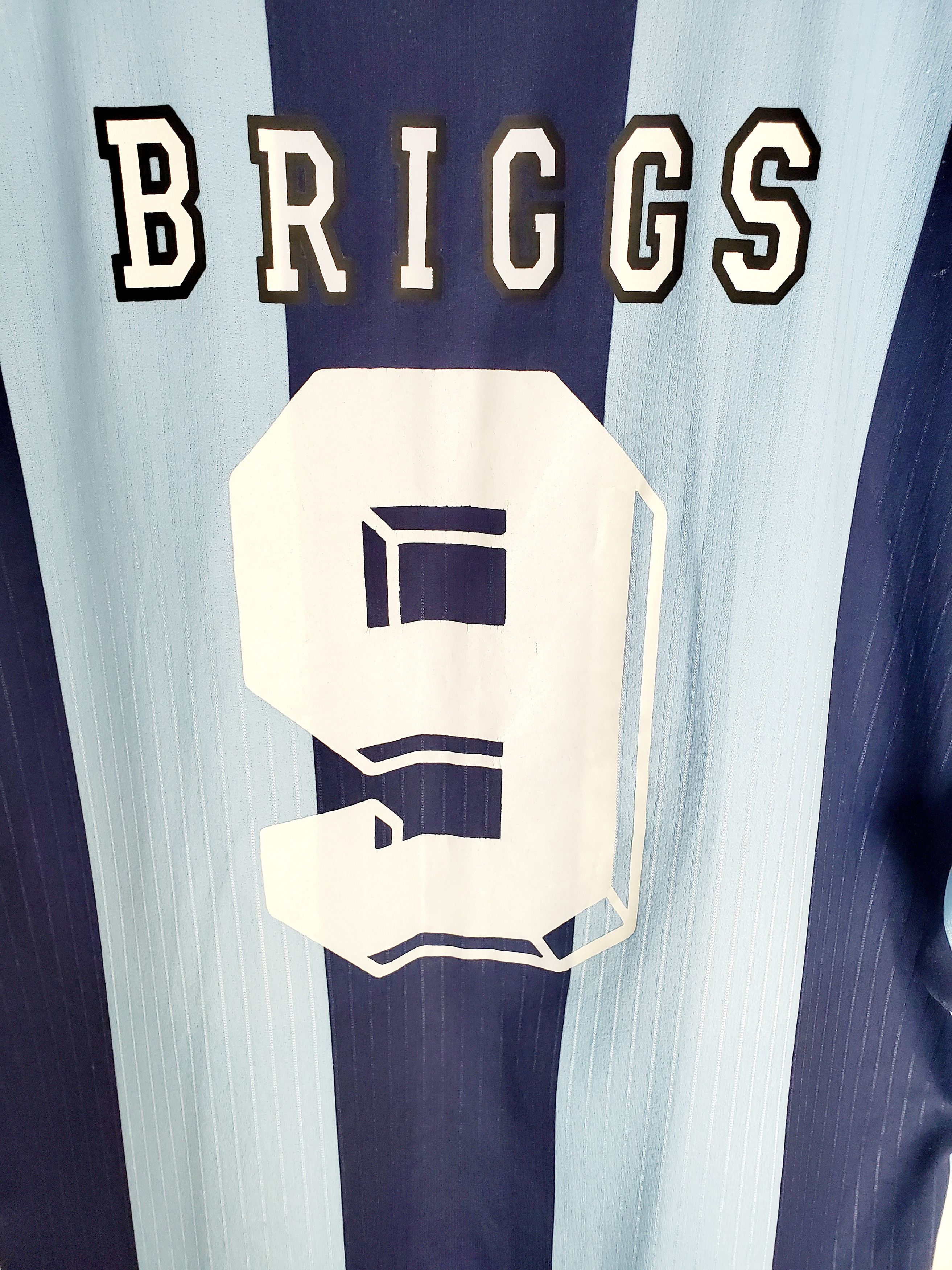 Vintage Vintage 1993-94 Blackpool Away Jersey Rambo Gary briggs M Size US M / EU 48-50 / 2 - 3 Thumbnail