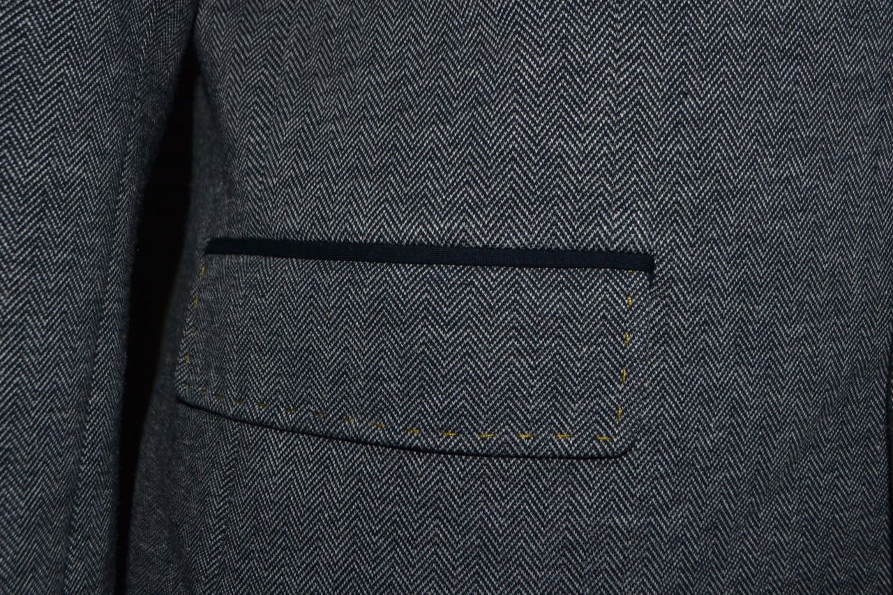 Ted Baker Ted Baker Blazer Gray Two buttons Size 6 /M Size 48R - 6 Thumbnail