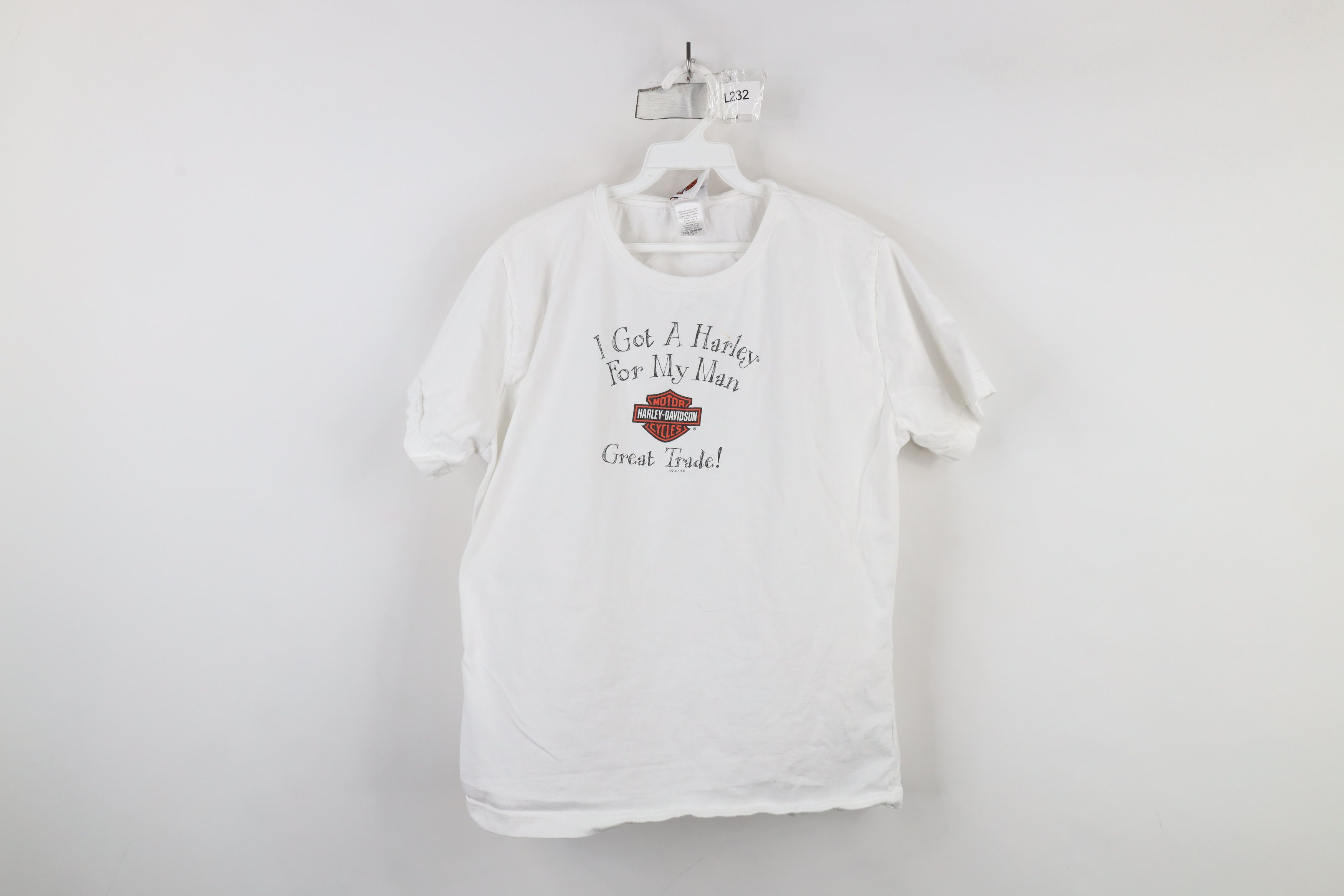Harley Davidson × Vintage Vintage Y2K Harley Davidson I Got a Harley For Man T-Shirt Size US XL / EU 56 / 4 - 1 Thumbnail