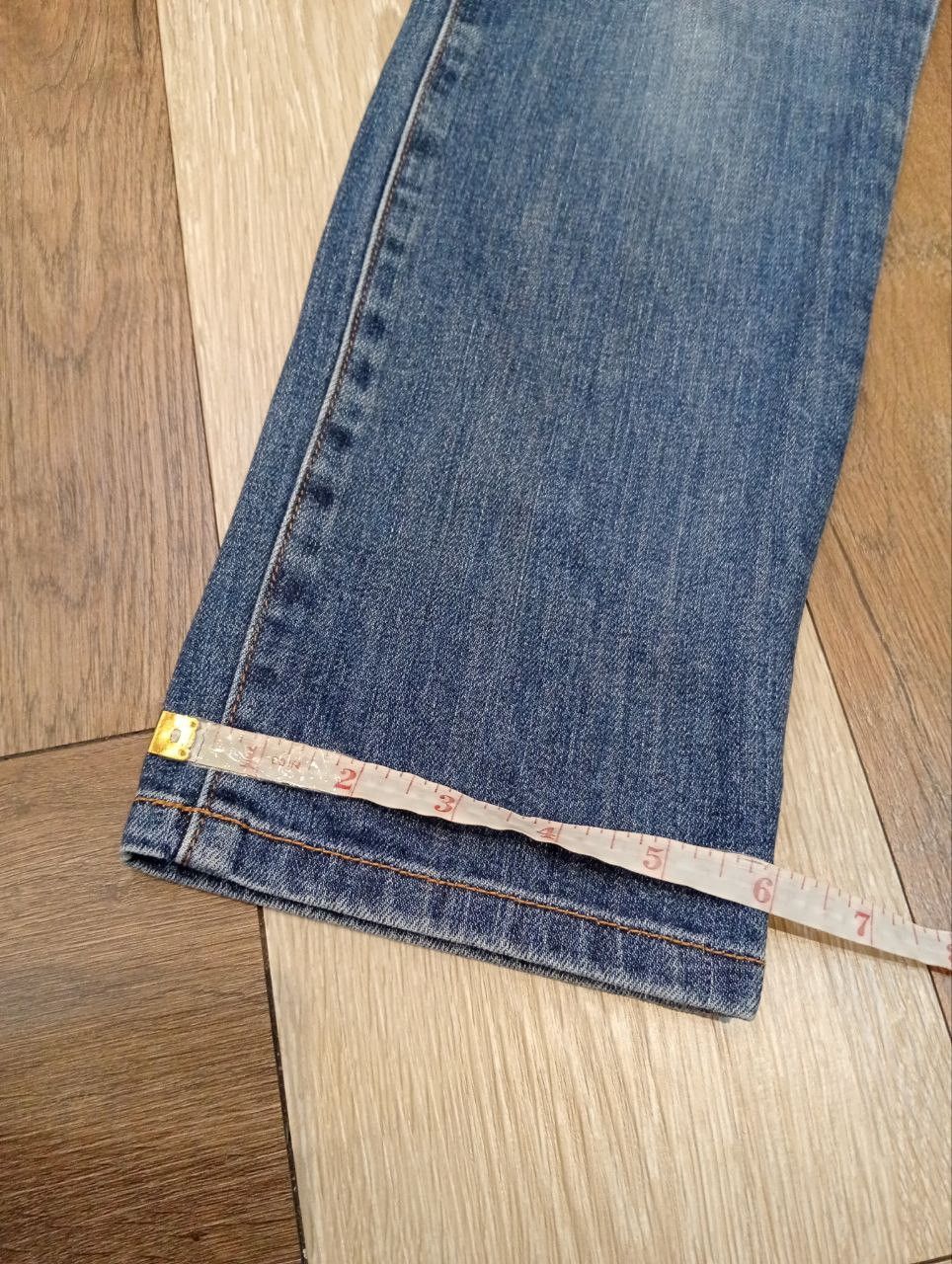 Tsumori Chisato TSUMORI CHISATO by ISSEY MIYAKE STRETCH BLUE JEANS Size US 31 - 13 Thumbnail