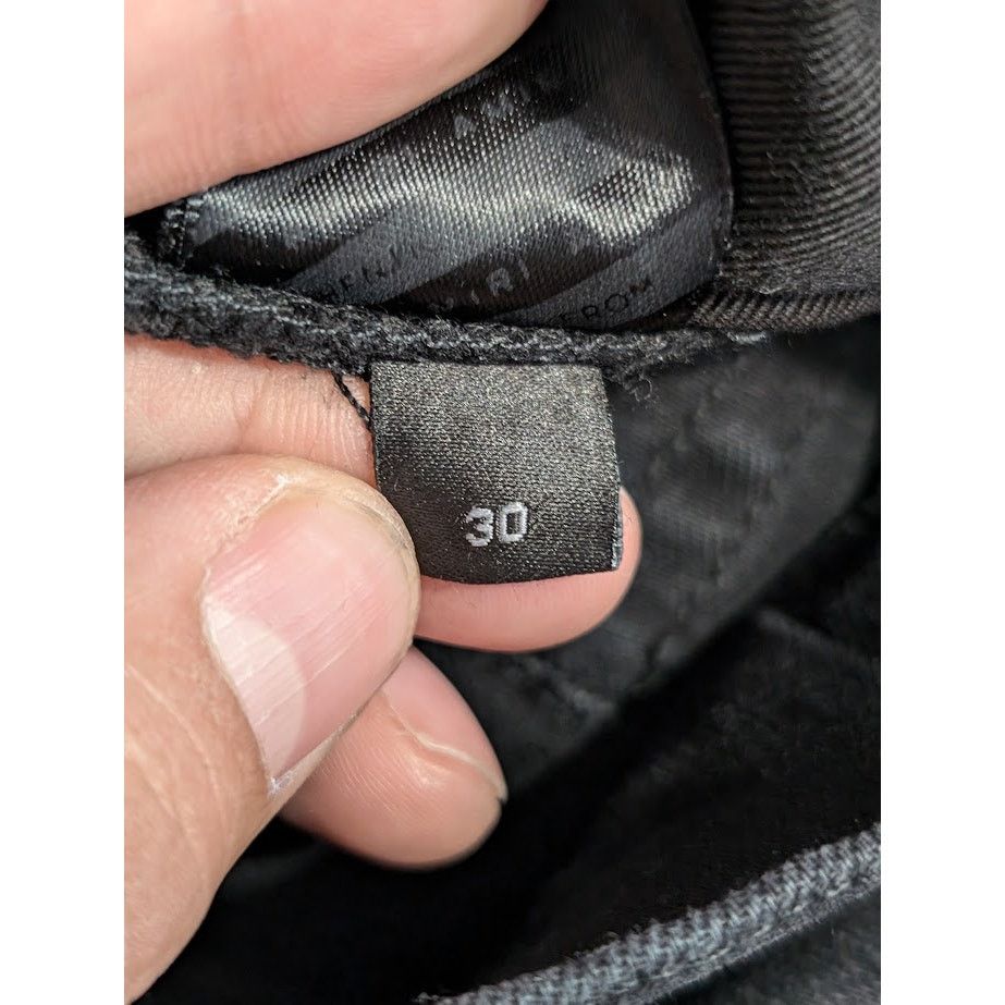 Amiri o1rshd1 Leather Camo MX1 Jean in Aged Black Size US 30 / EU 46 - 21 Thumbnail