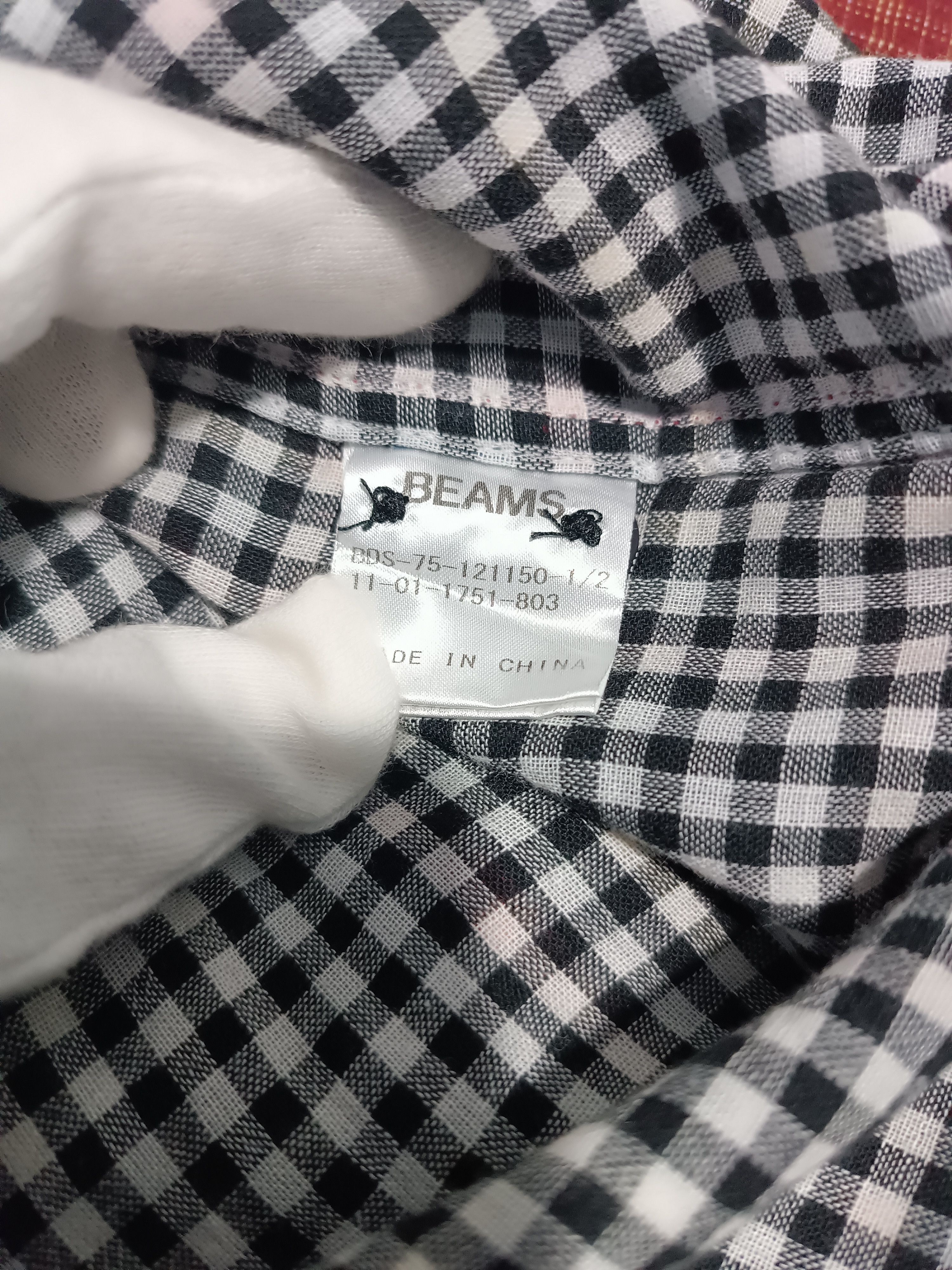 Beams Japan Beams Line Check Shirt Size US M / EU 48-50 / 2 - 10 Thumbnail