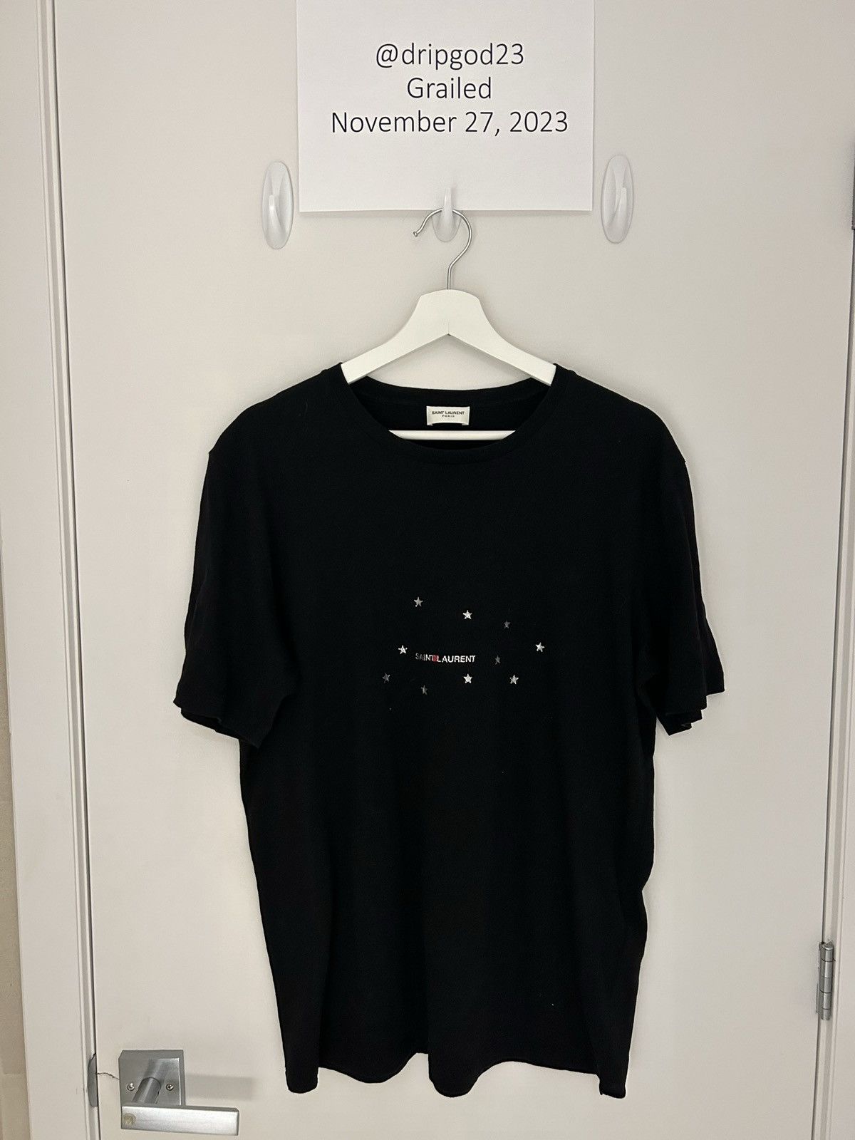 Saint Laurent Logo Tee