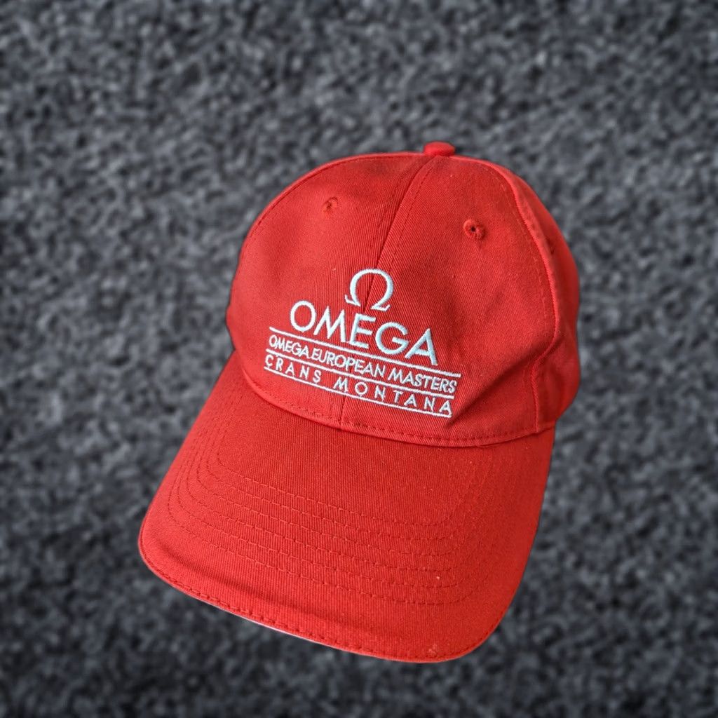 Omega Omega Baseball Cap Hat Red One Size Mens Men’s Nike Shirt Size ONE SIZE - 1 Thumbnail