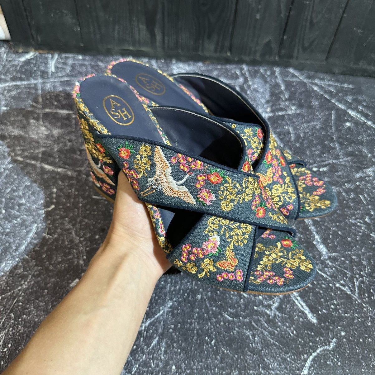 ASH Amazing ASH - Ladies Heeled Sandals 41 Size Gucci Style Size US 11 / IT 41 - 3 Thumbnail