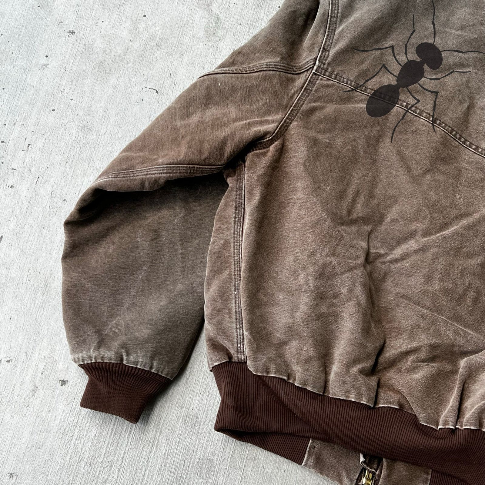Carhartt × Vintage Carhartt J13 CHT brown santa fe work wear jacket Size US XL / EU 56 / 4 - 6 Thumbnail