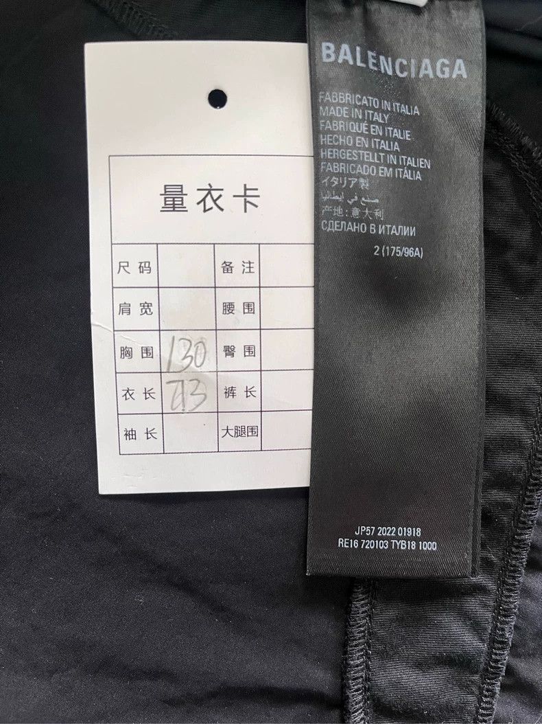 Balenciaga Balenciaga size 2 3 B Sports Worn Sports Zip Jacket Jacket Size US M / EU 48-50 / 2 - 5 Thumbnail