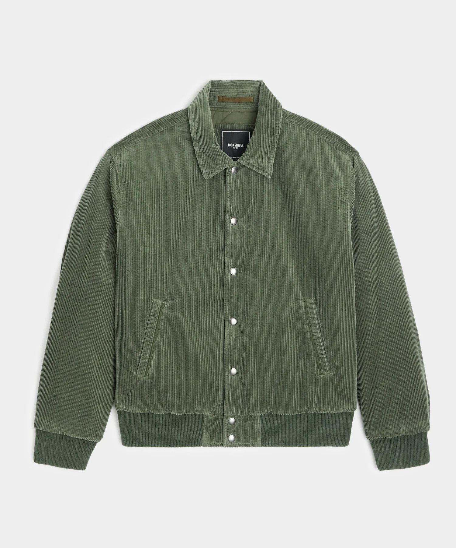 Todd Snyder Todd Snyder Corduroy Varsity Jacket MEDIUM $450 Size US M / EU 48-50 / 2 - 1 Thumbnail