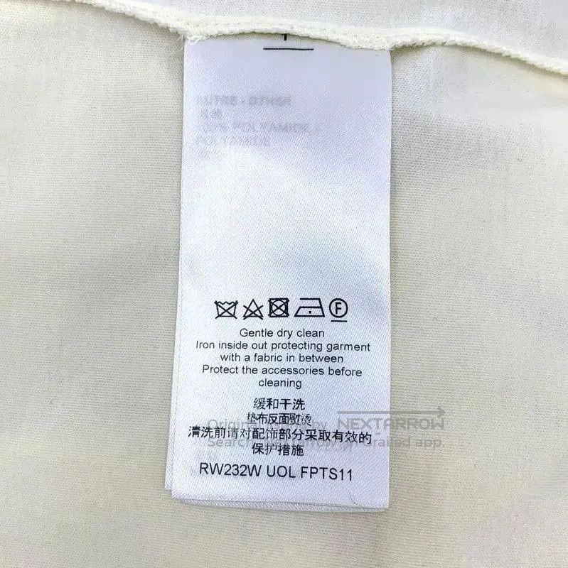 Louis Vuitton Louis Vuitton Beige Cotton Women's T. Size M / US 6-8 / IT 42-44 - 6 Thumbnail