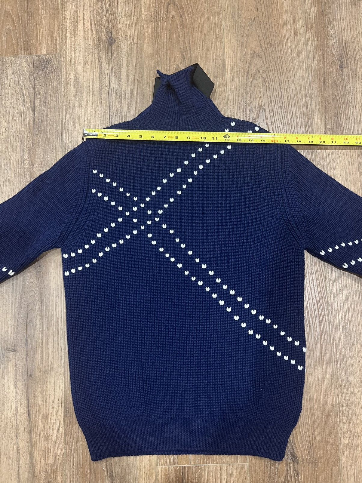 Raf Simons AW18 Single Turtleneck Sweater with Elastic Size US XS / EU 42 / 0 - 8 Thumbnail