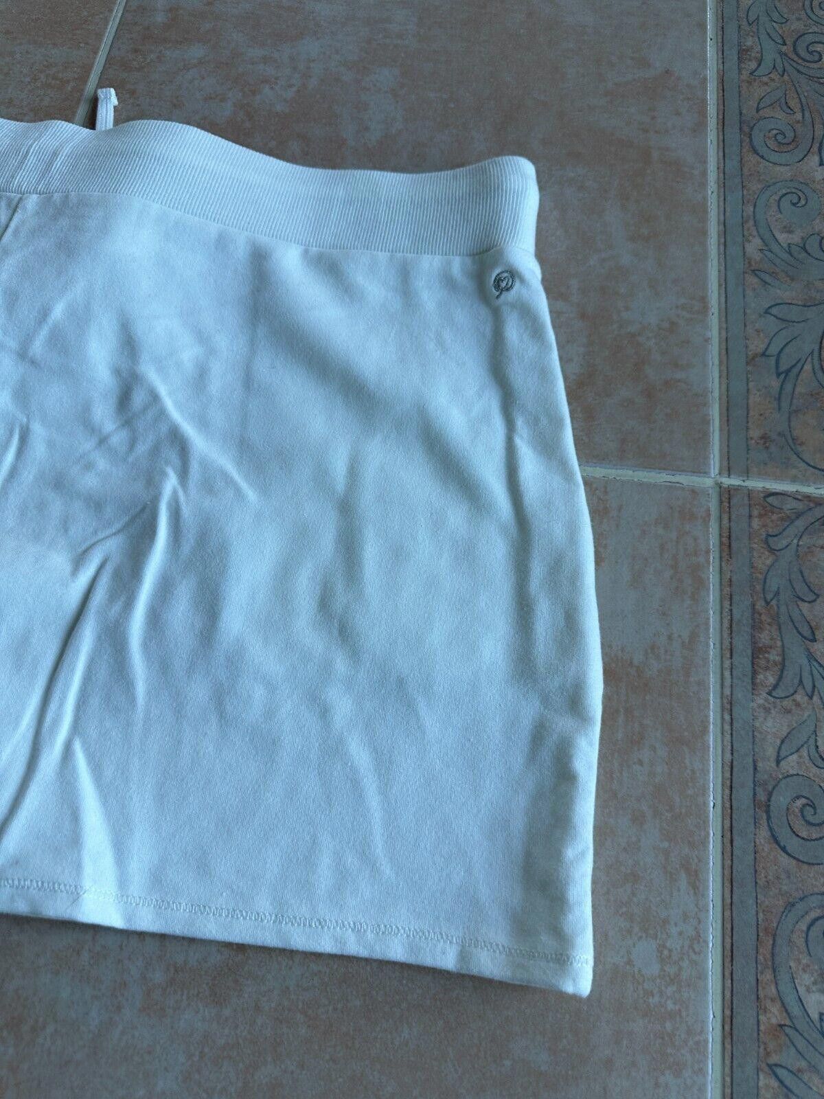 Designer The Drop Light Terry White shorts Women Size XXL Size 42" / US 20 - 4 Thumbnail