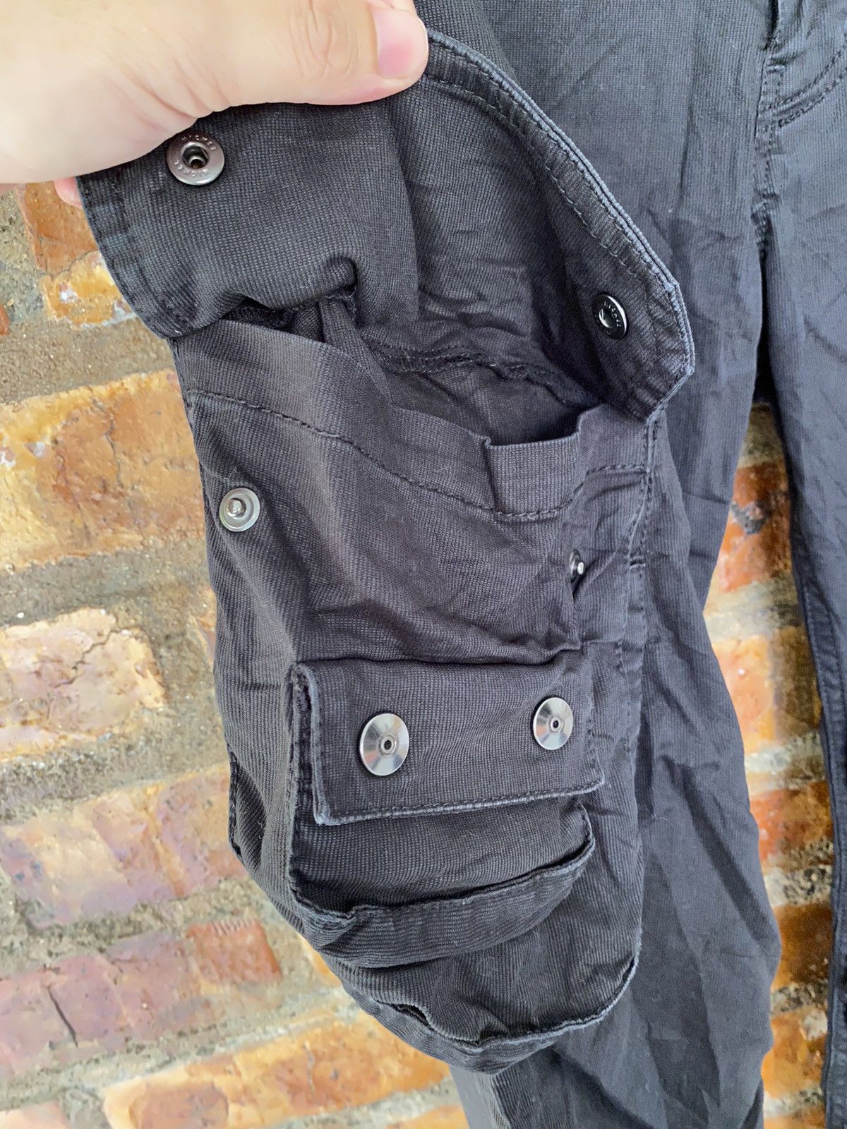 If Six Was Nine × Japanese Brand × Tornado Mart Vtg Custom Culture Japan 3D pocket Cargos pants Size US 32 / EU 48 - 7 Thumbnail