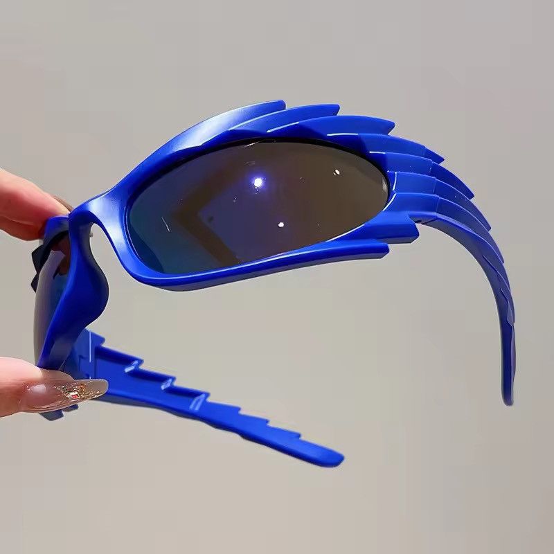 Electric Visual Trend Hedgehog Big Frame Sun Glasses Size ONE SIZE - 2 Thumbnail