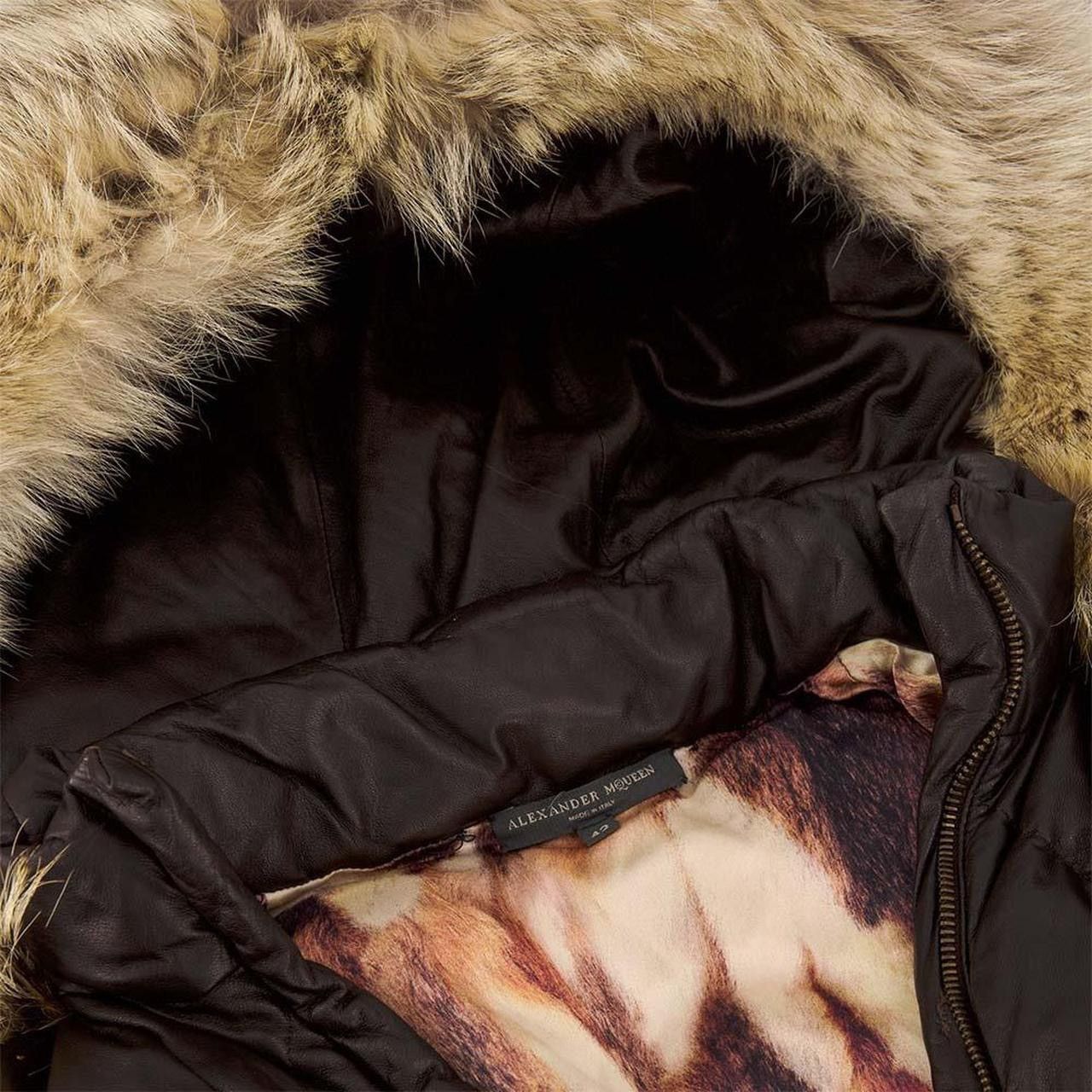Alexander McQueen LEATHER PUFFER JACKET Size M / US 6-8 / IT 42-44 - 6 Thumbnail