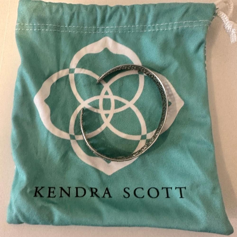 Kendra Scott Kendra Scott Uma Silver Filigree Cuff Bracelet Size ONE SIZE - 8 Thumbnail