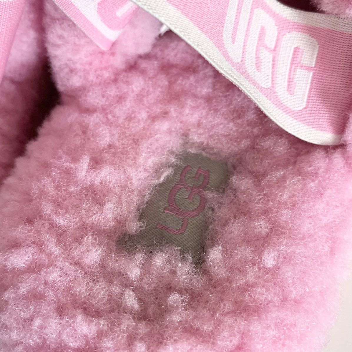 Ugg Ugh shearling pastel pink popsicle slides Size US 7 / IT 37 - 7 Thumbnail