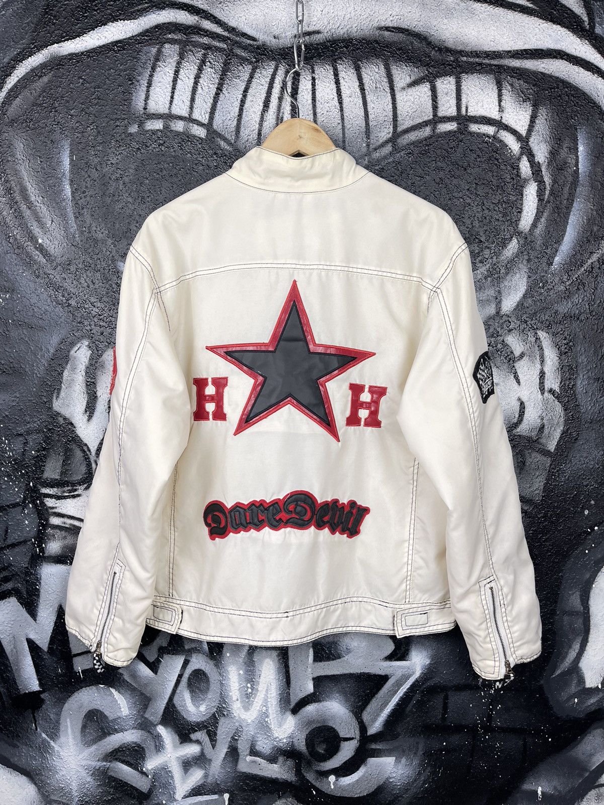 Vintage Harrison Gibson Racing Team Vintage Full Zip Light Jacket Size US XL / EU 56 / 4 - 12 Thumbnail