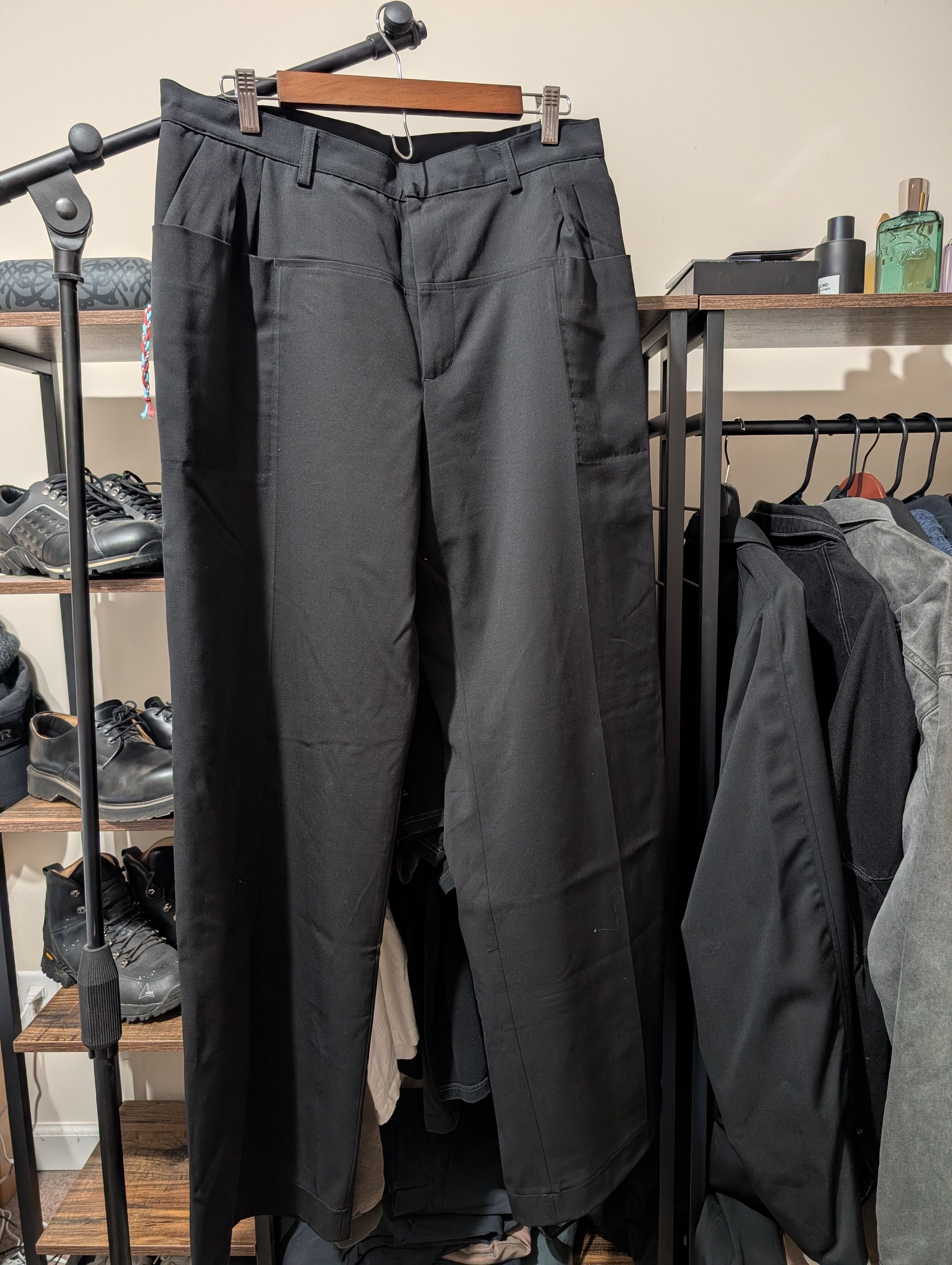 Kiko Kostadinov × OTTO 958 Otto 958 Gido Pant Green Black Pink