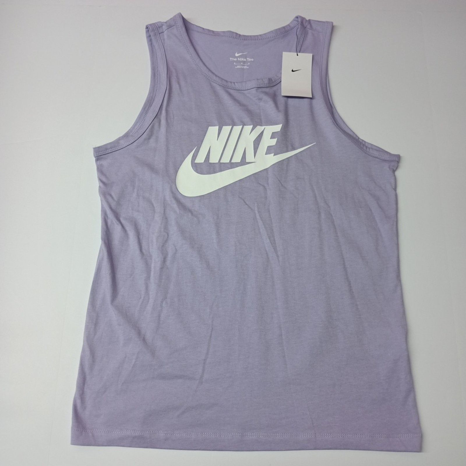 Nike Nike Sportswear Icon Futura Tank Top Men’s M Purple White Size US M / EU 48-50 / 2 - 1 Thumbnail