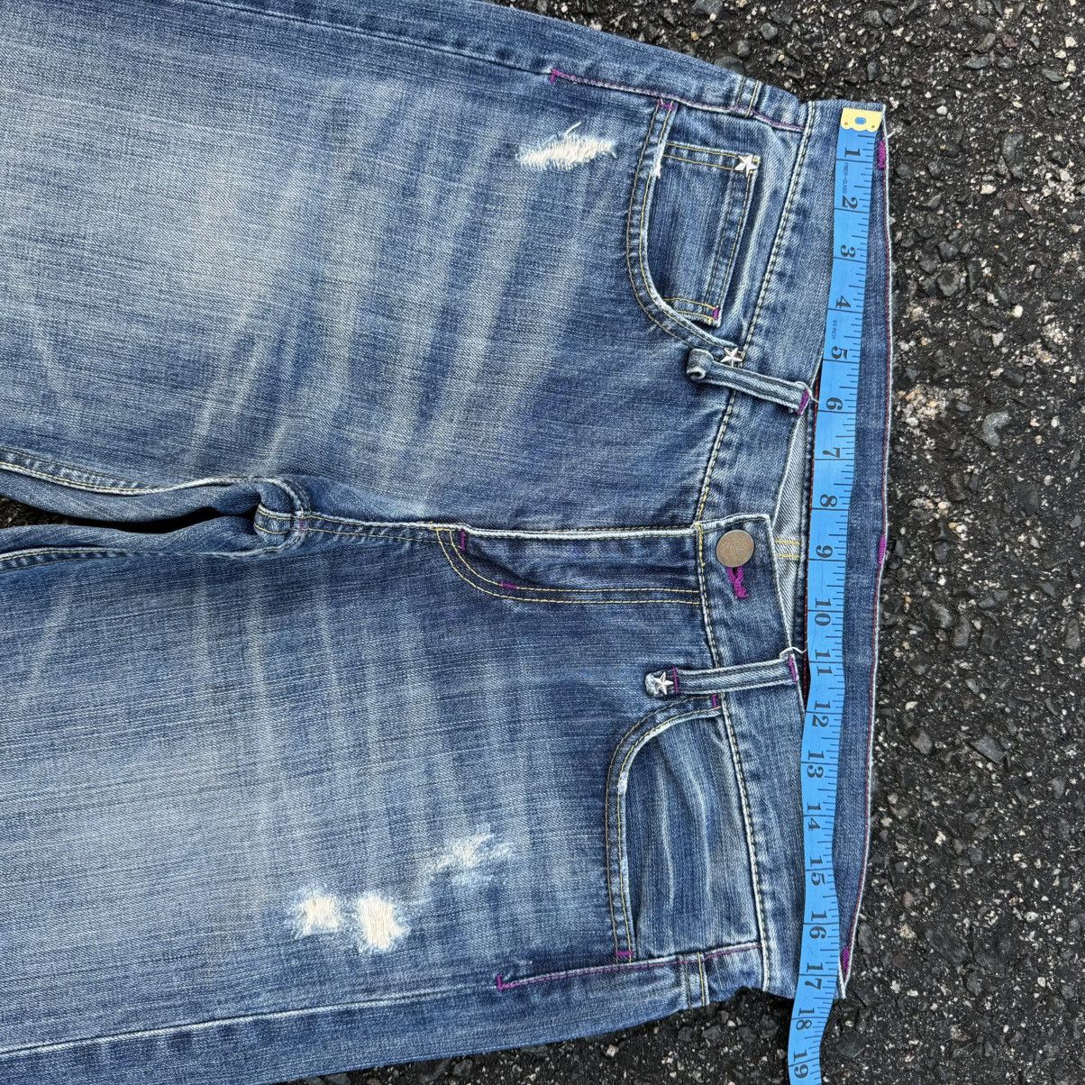 Takeo Kikuchi W35 Vintage takeo kikichi denim jean faded pants Size US 35 - 6 Thumbnail