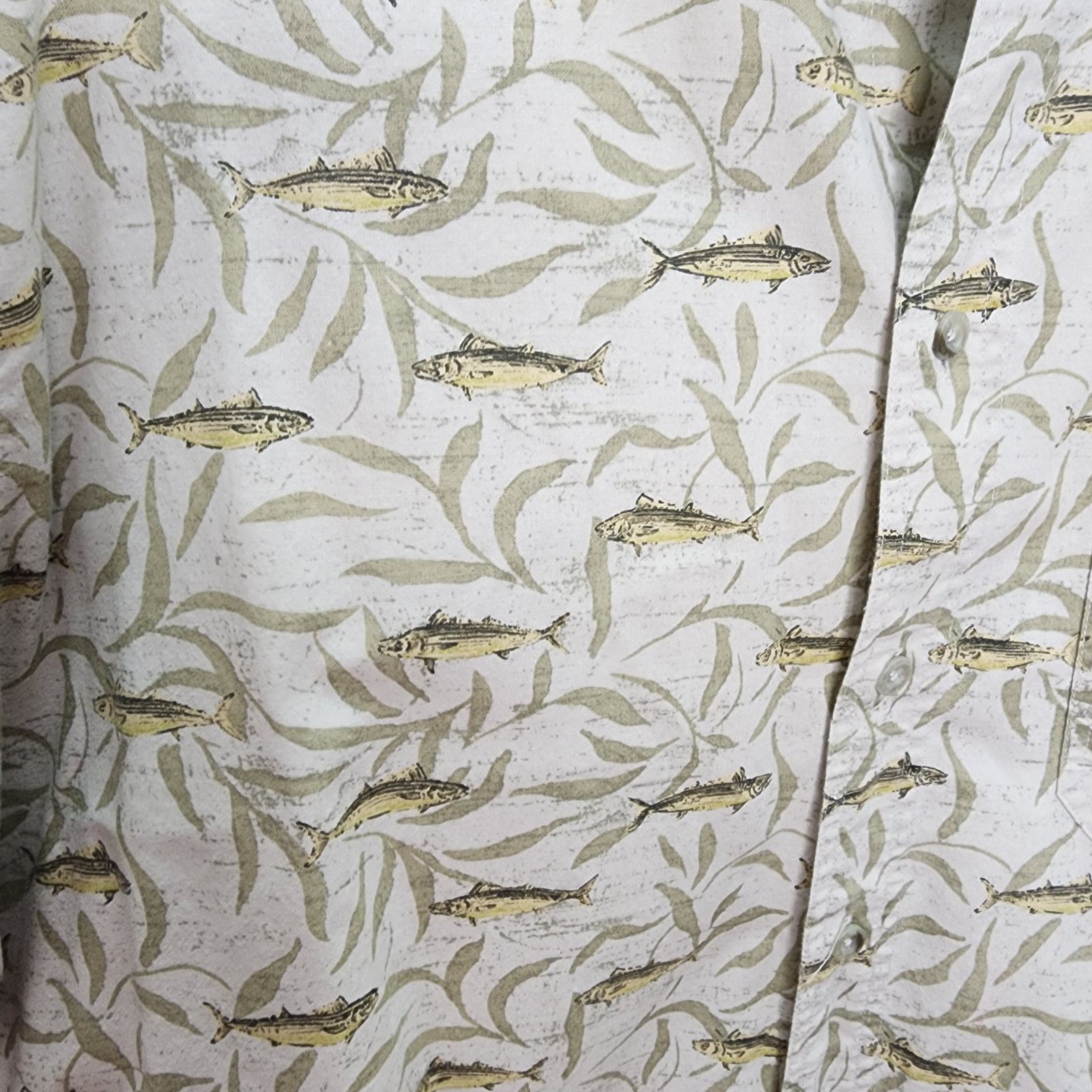 Other Woolrich Fish Print Short Sleeve Button Down Shirt Size US XL / EU 56 / 4 - 4 Thumbnail