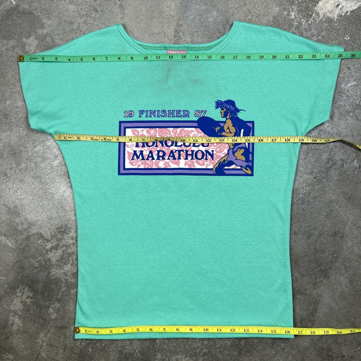 Vintage 1987 Honolulu Marathon Top Size US M / EU 48-50 / 2 - 4 Thumbnail