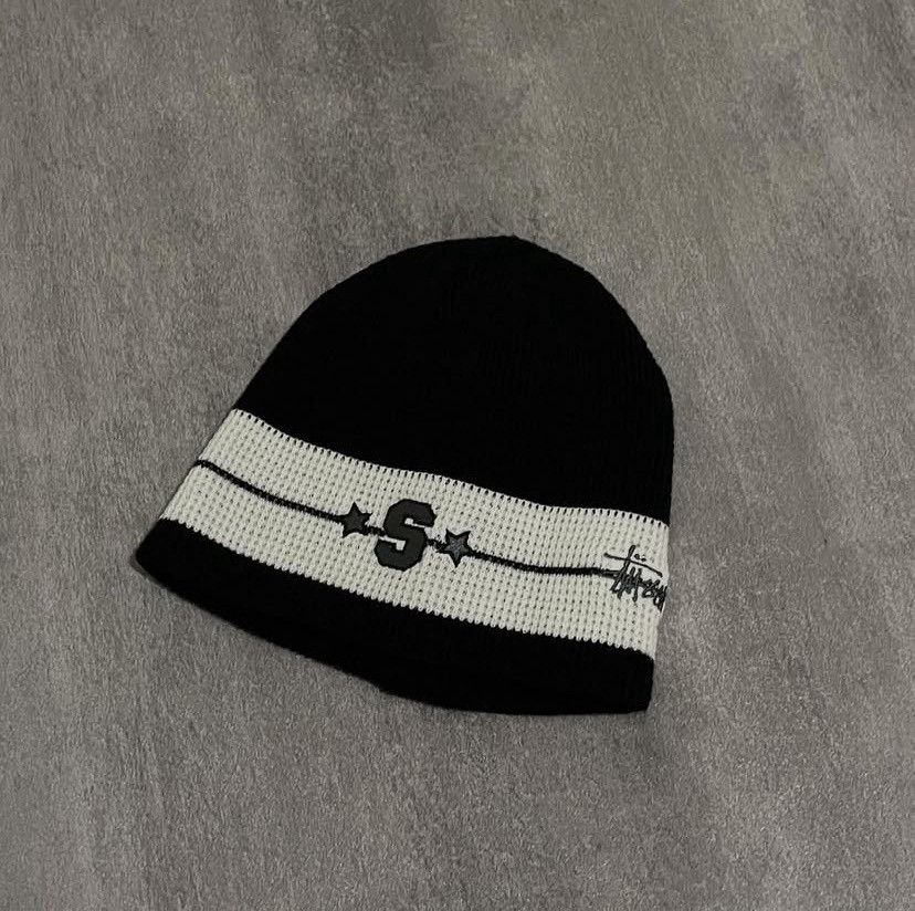 帽子 Stussy Brushed Out Stock Skullcap BLACK Brushed Out Stock Skullcap – Premier