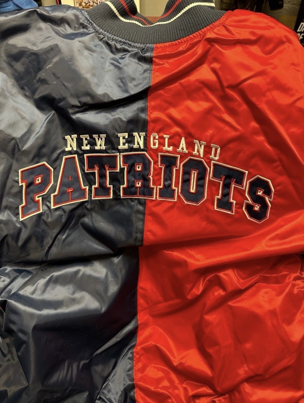 Starter New England Patriots Starter Jacket NWT Size US XL / EU 56 / 4 - 2 Thumbnail
