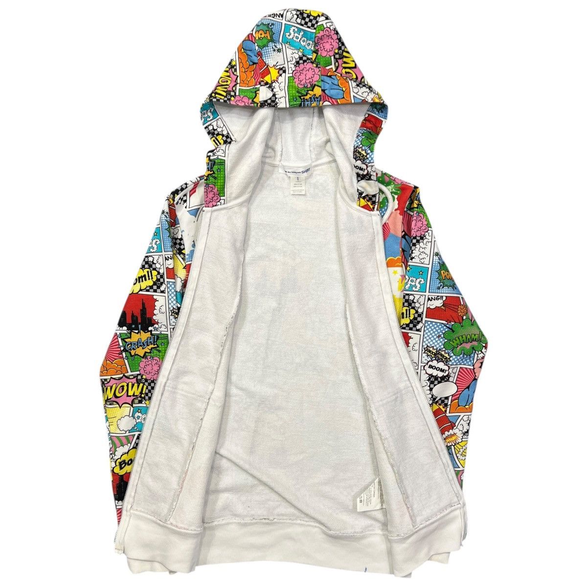 Comme des Garcons SHIRT COMME des GARCONS SHIRT 2019AW Comic Multi Printed Hoodie Size US S / EU 44-46 / 1 - 4 Thumbnail