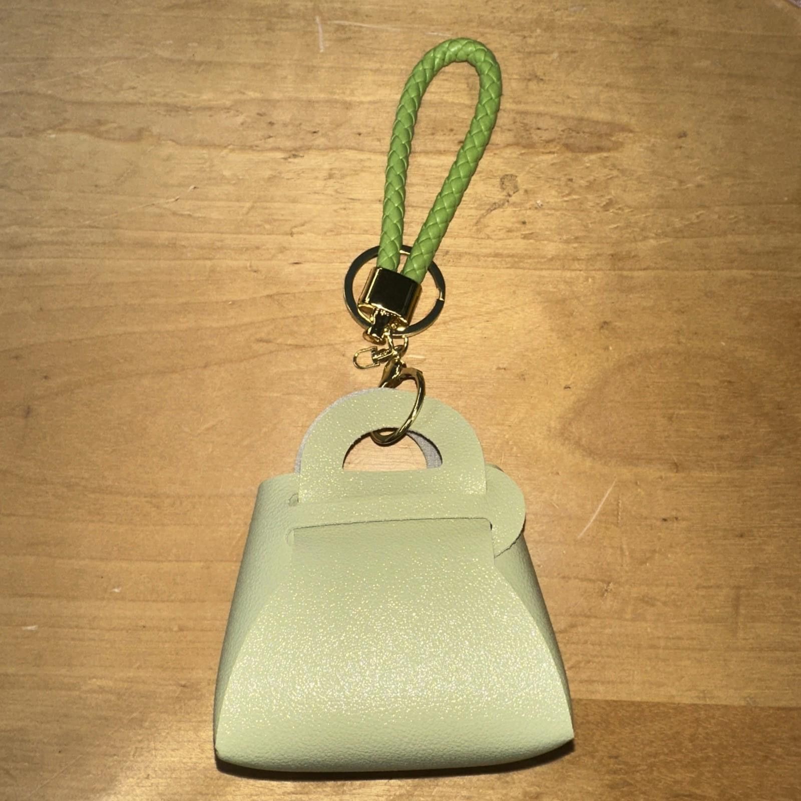 The Unbranded Brand Bag Pendant Earphone Bag Keychain Storage Small Bag Solid Size ONE SIZE - 2 Thumbnail