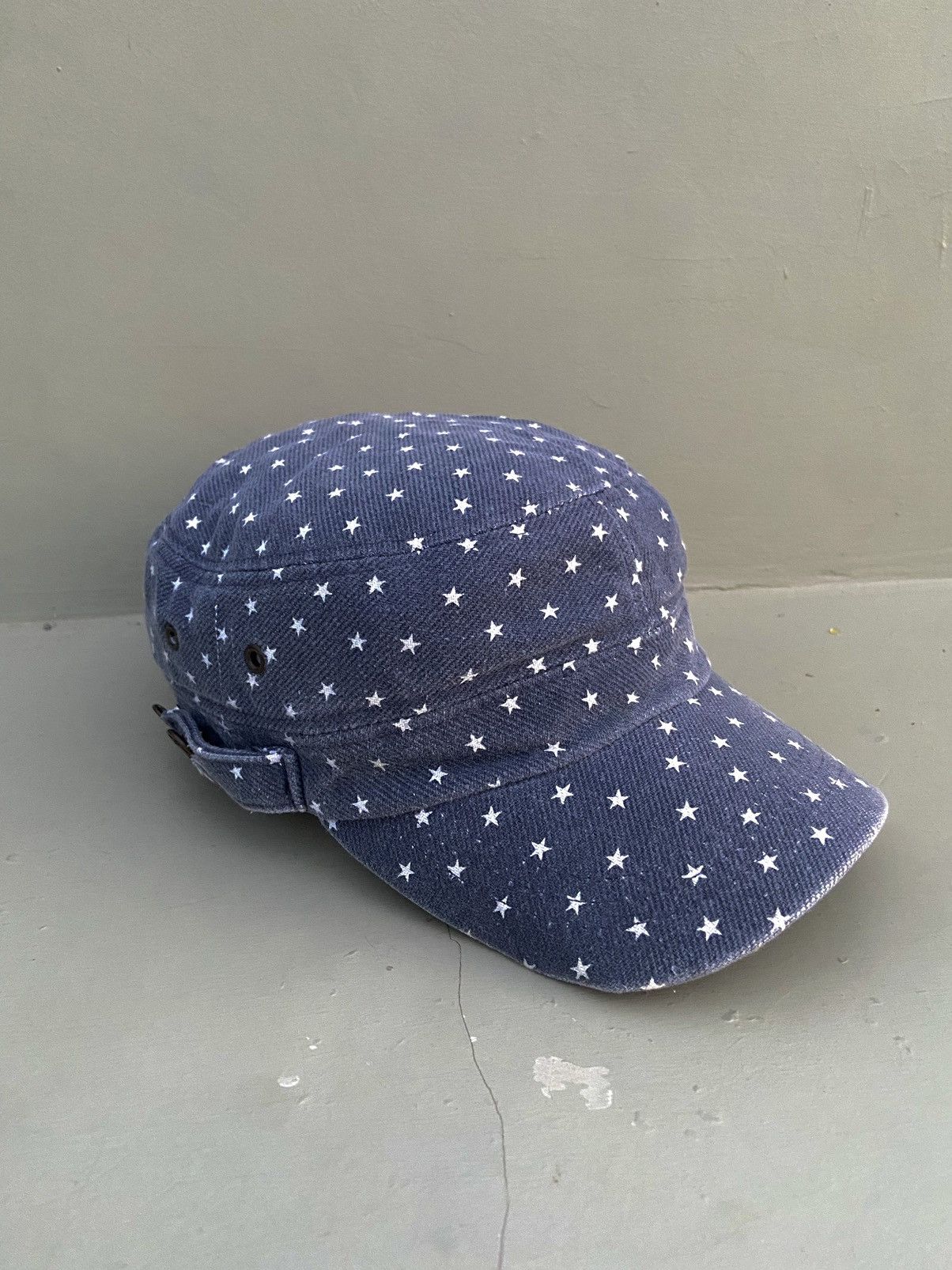 If Six Was Nine 2000s star studded patrol hat Size ONE SIZE - 6 Thumbnail