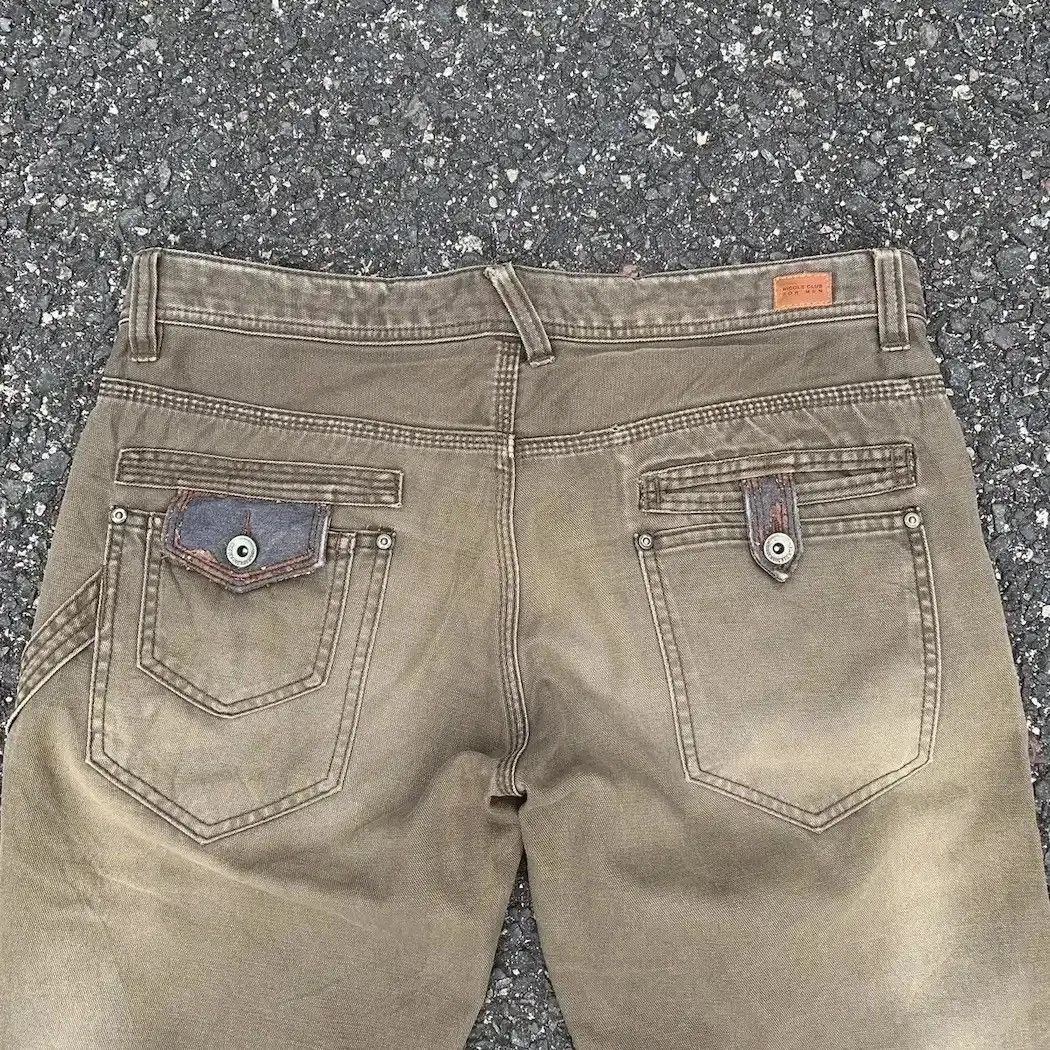 Matsuda SICKS💥FLARE/BOOTCUT DISTRESSED NICOLE JAPAN VERY RARE PANTS Size US 33 - 14 Thumbnail